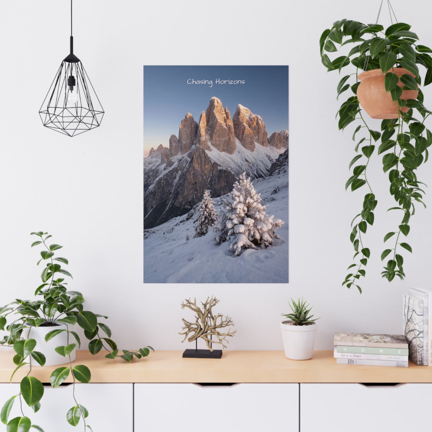 Chasing Horizons x Dolomites Poster