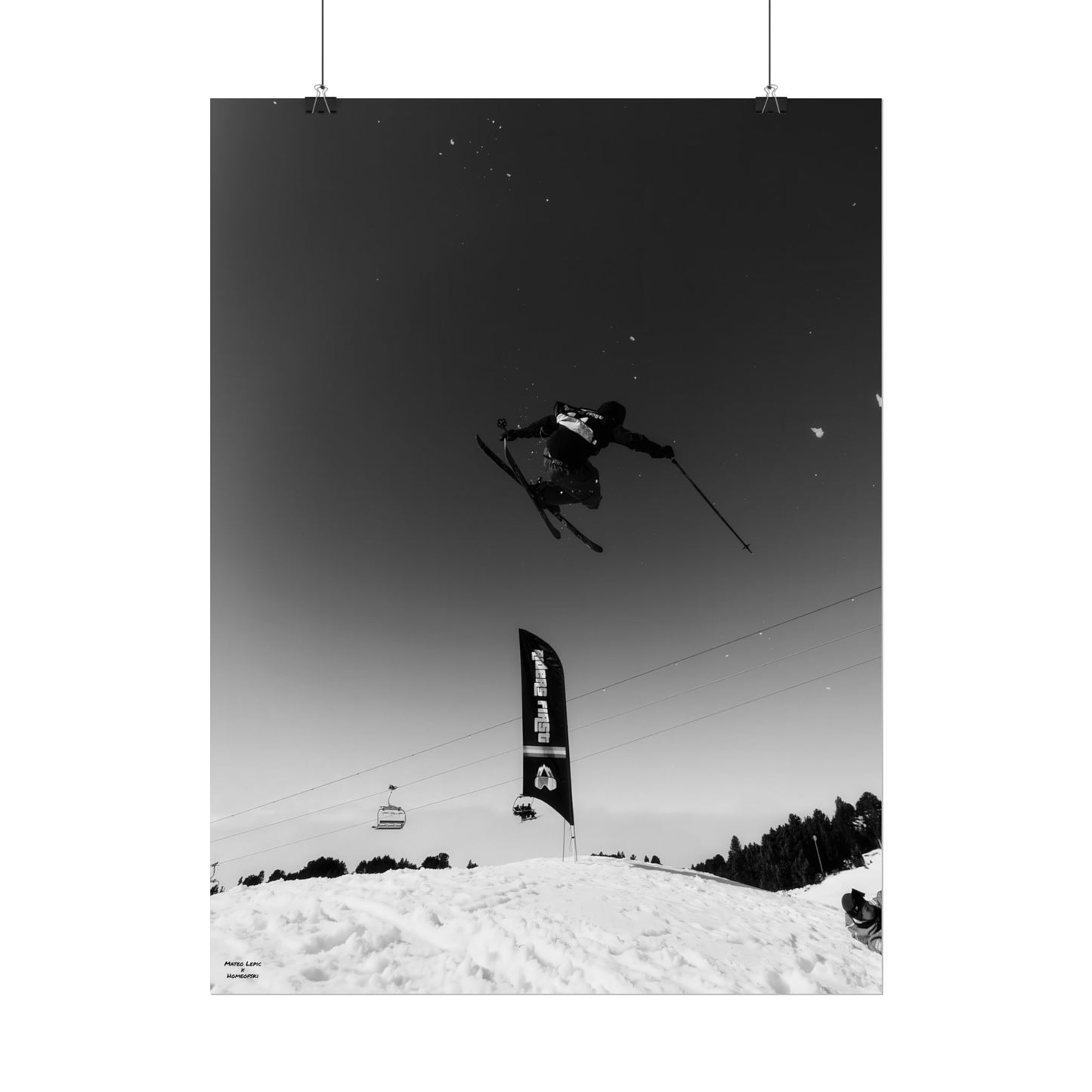 Airborne Mateo Lepic Poster
