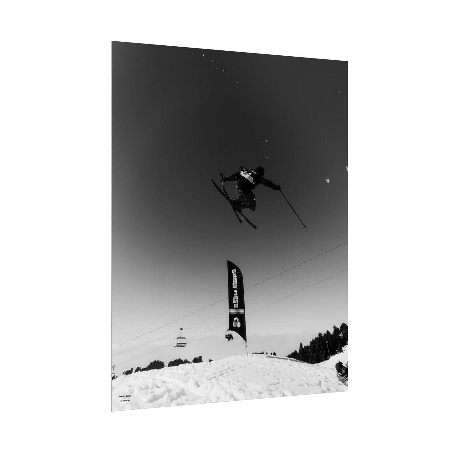 Airborne Mateo Lepic Poster