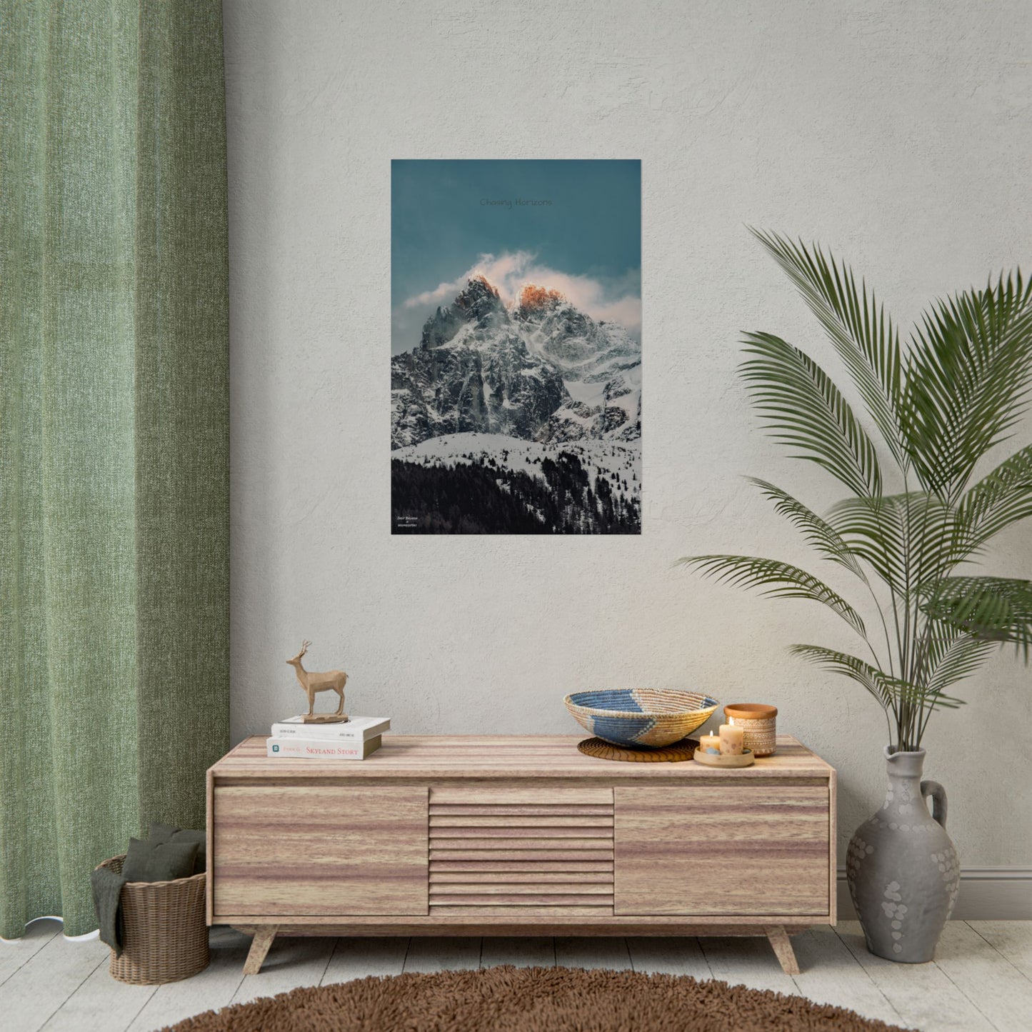 Alps Indy Bruhin Poster