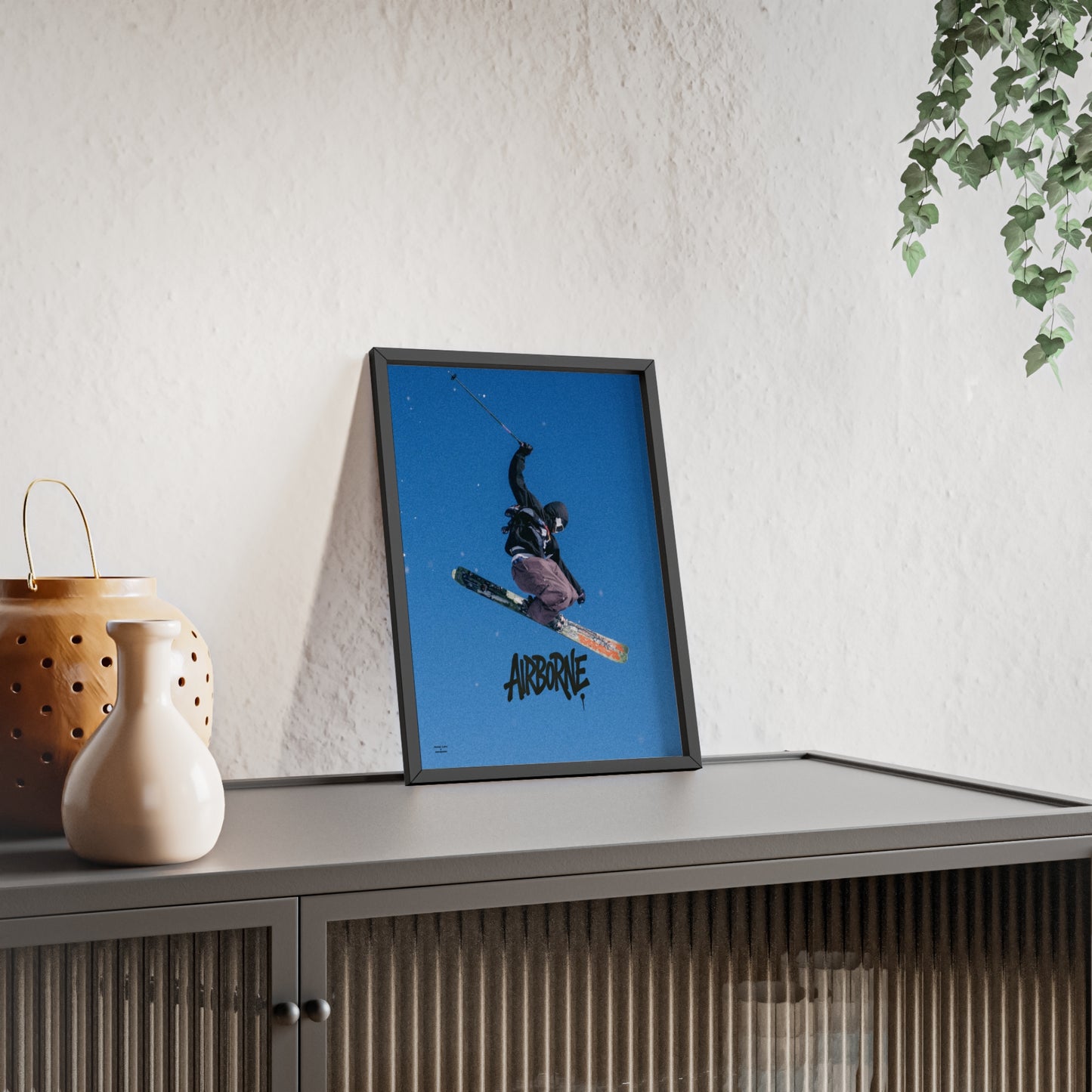 Airborne V2 Mateo Lepic Poster - FRAMED