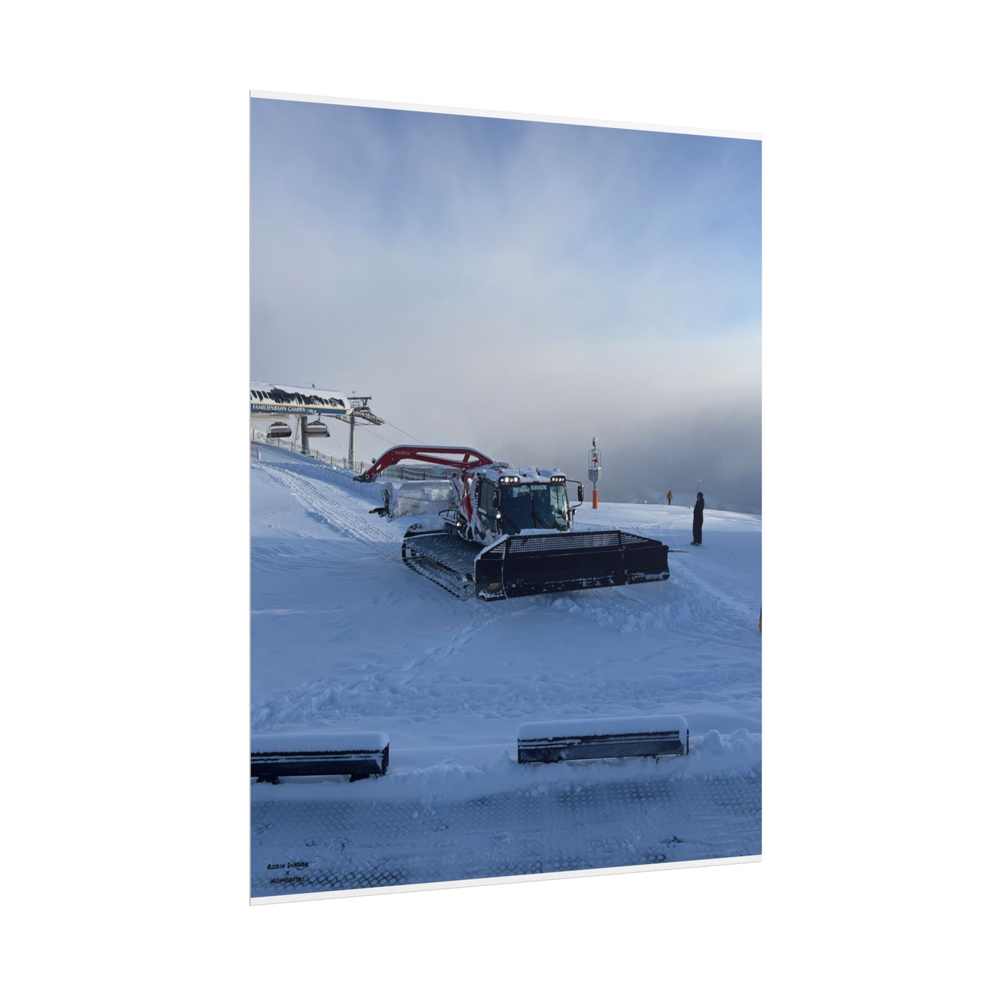 Pistenbully Robin Dufner Poster