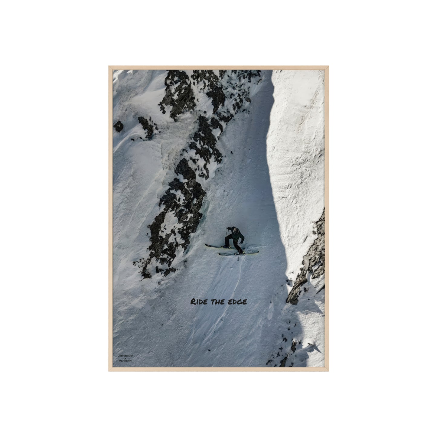 Steep Indy Bruhin Poster - FRAMED