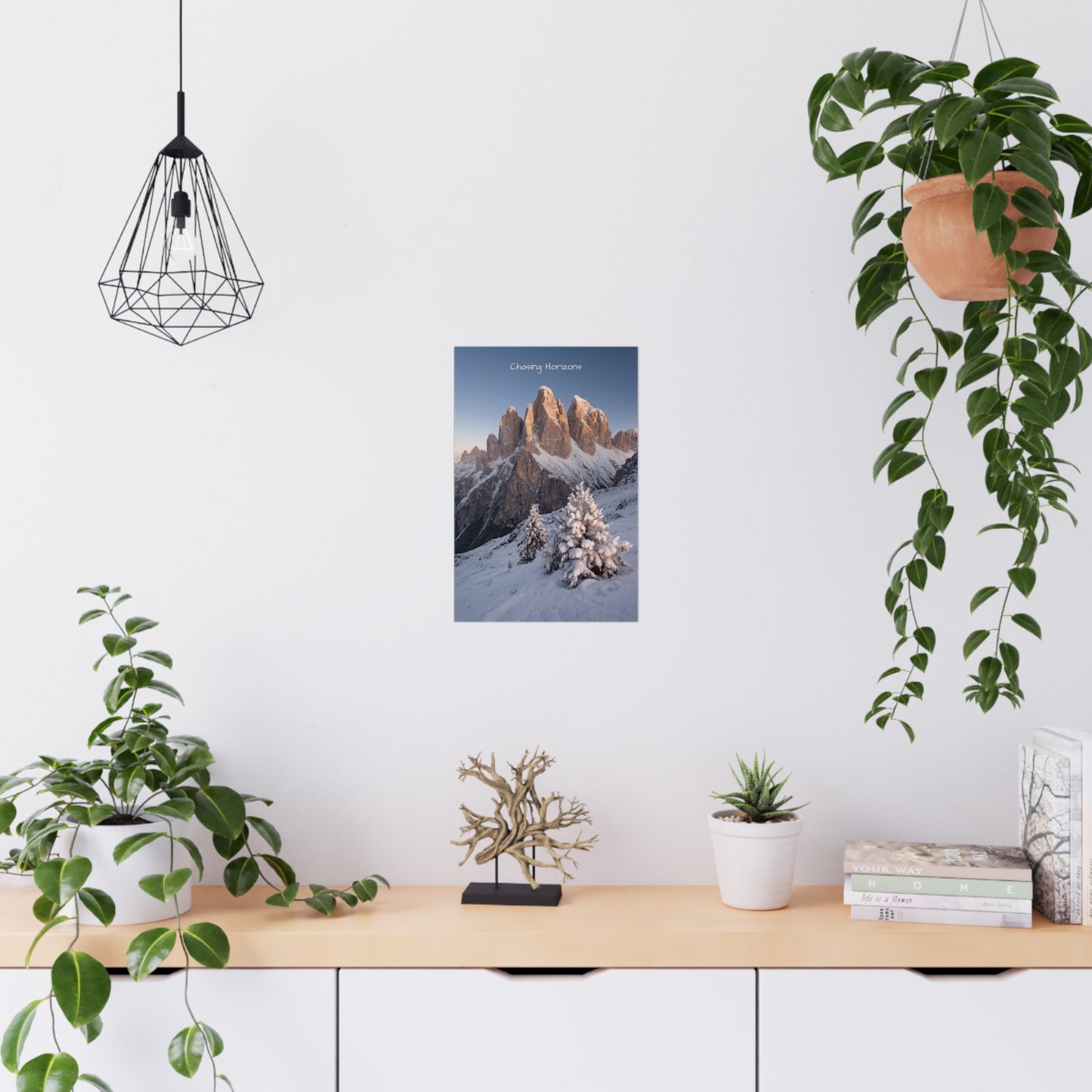 Chasing Horizons x Dolomites Poster