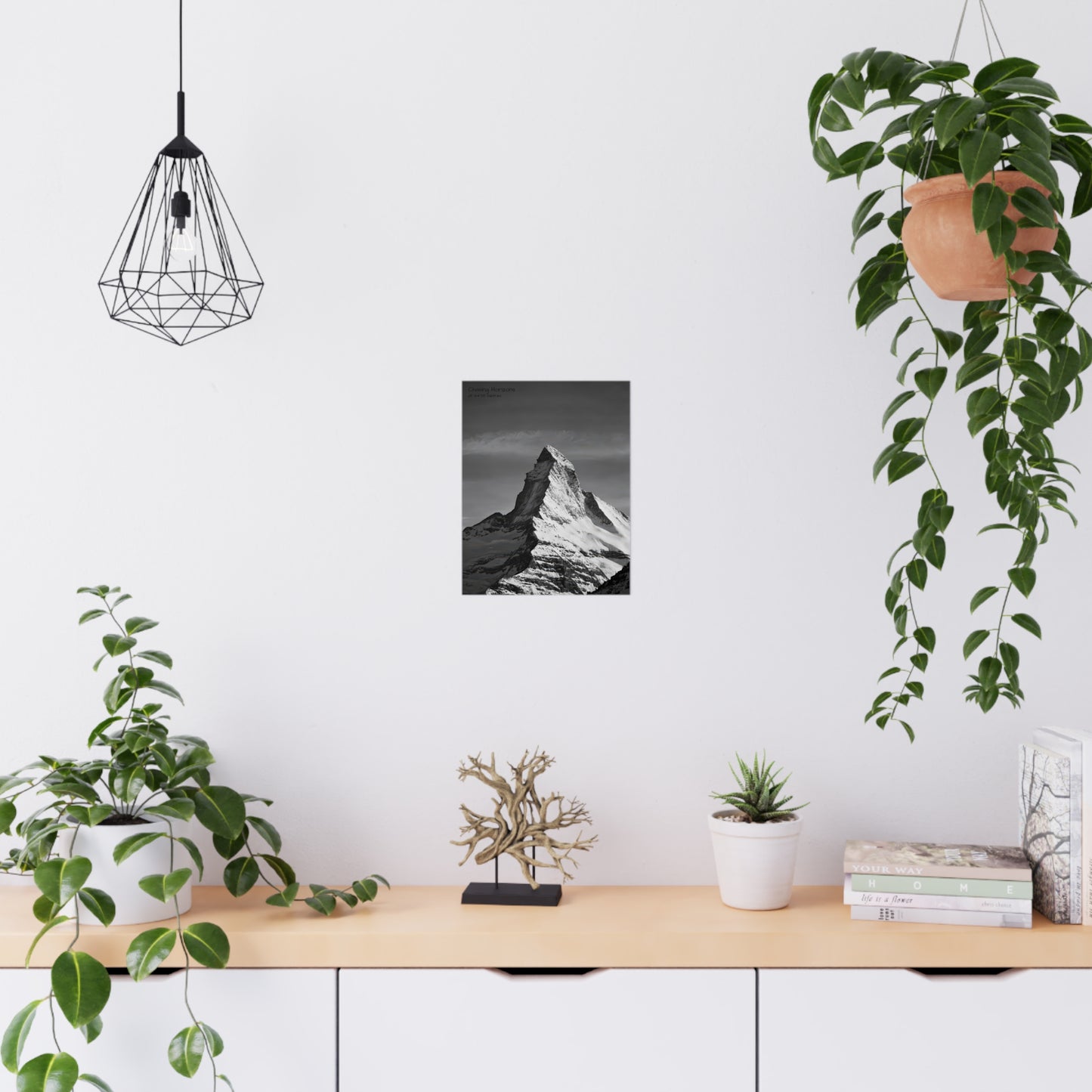 Chasing Horizons x Monochrome Matternhorn Poster