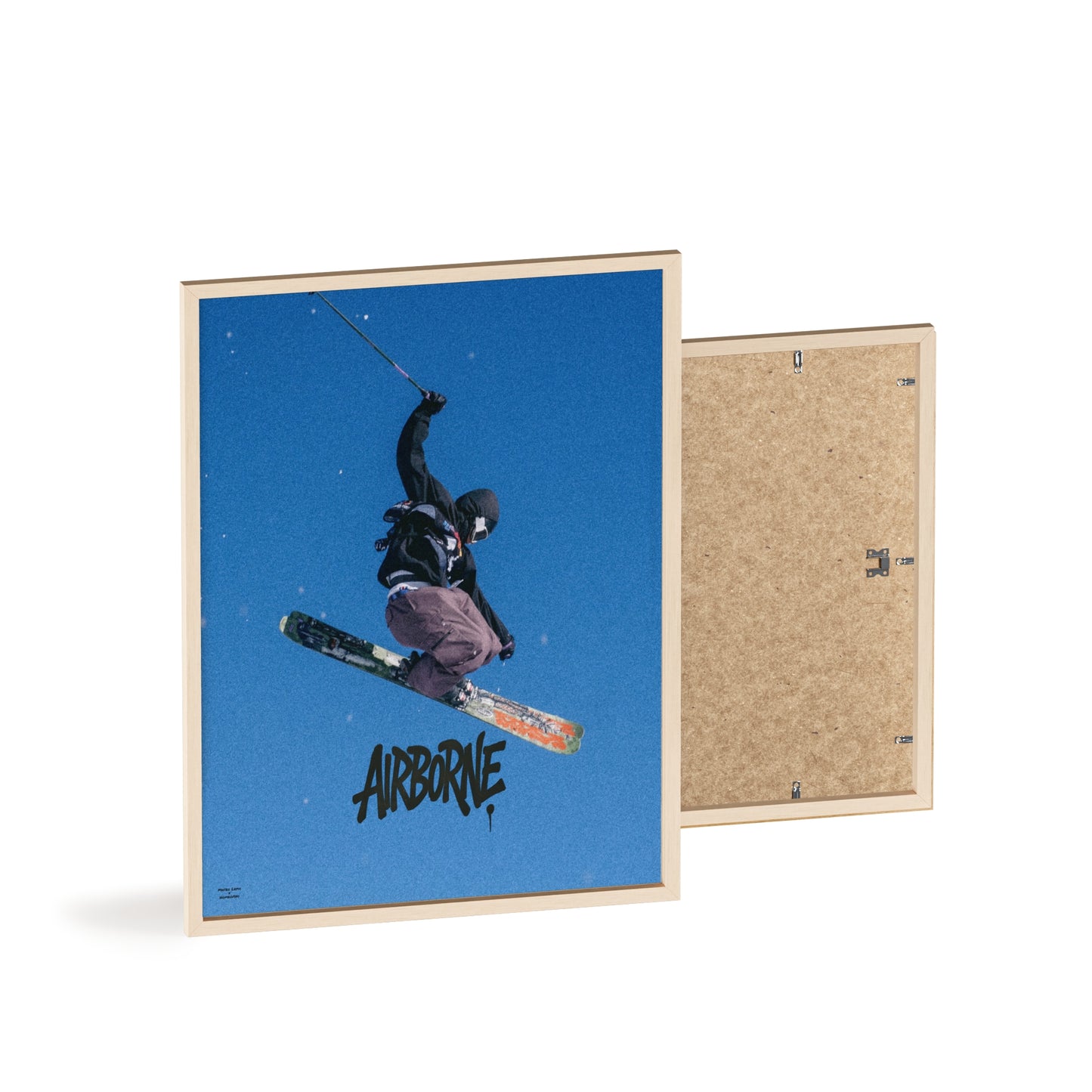 Airborne V2 Mateo Lepic Poster - FRAMED
