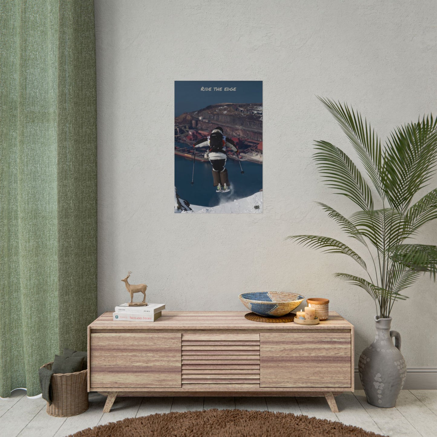Ride The Edge Mikkellillehaug Poster