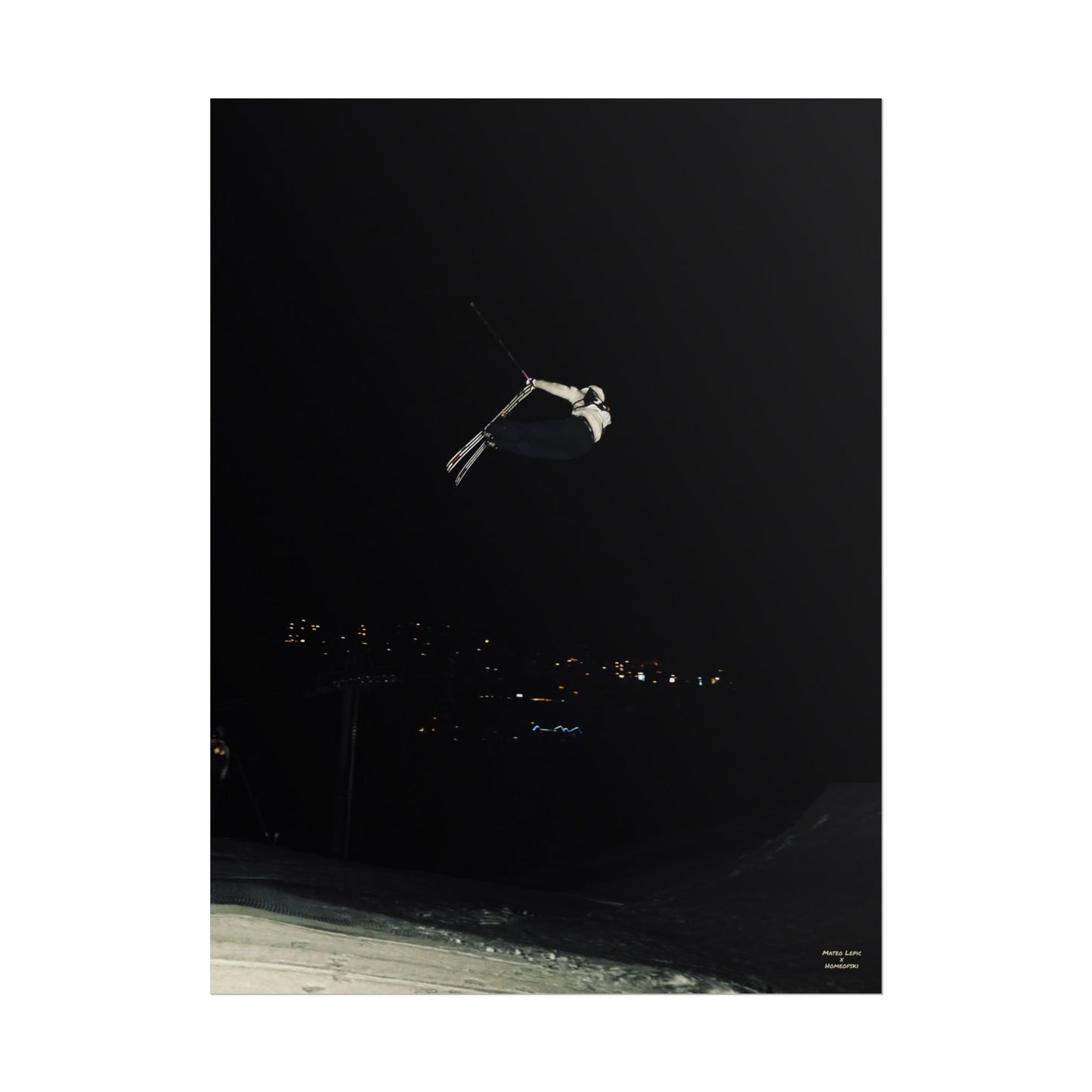 Night Park Mateo Lepic Poster