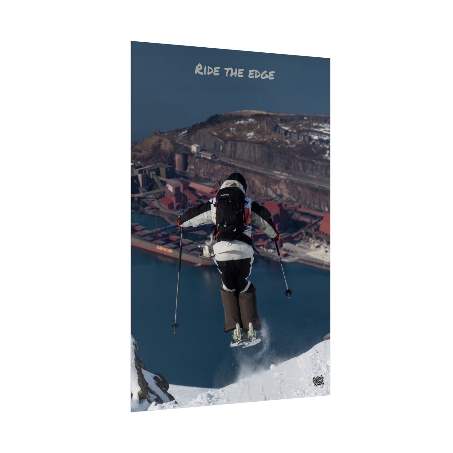Ride The Edge Mikkellillehaug Poster