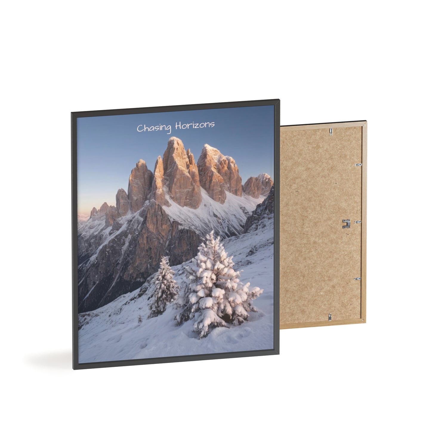 Chasing Horizons x Dolomites Poster - FRAMED