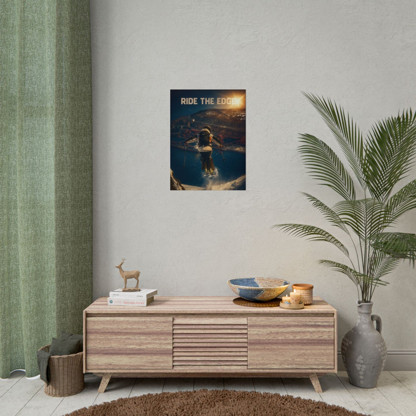Ride The Edge x Heaven Mikkellillehaug Poster