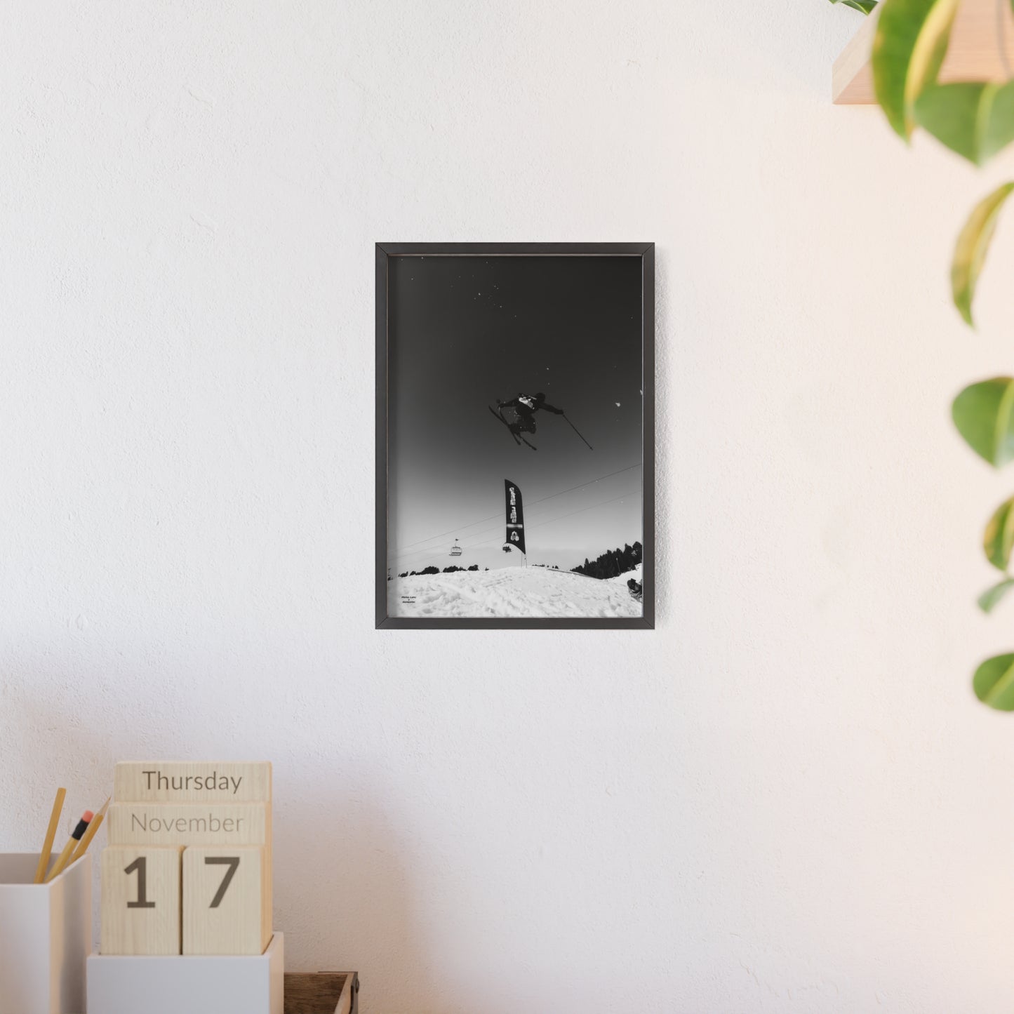 Airborne Mateo Lepic Poster - FRAMED