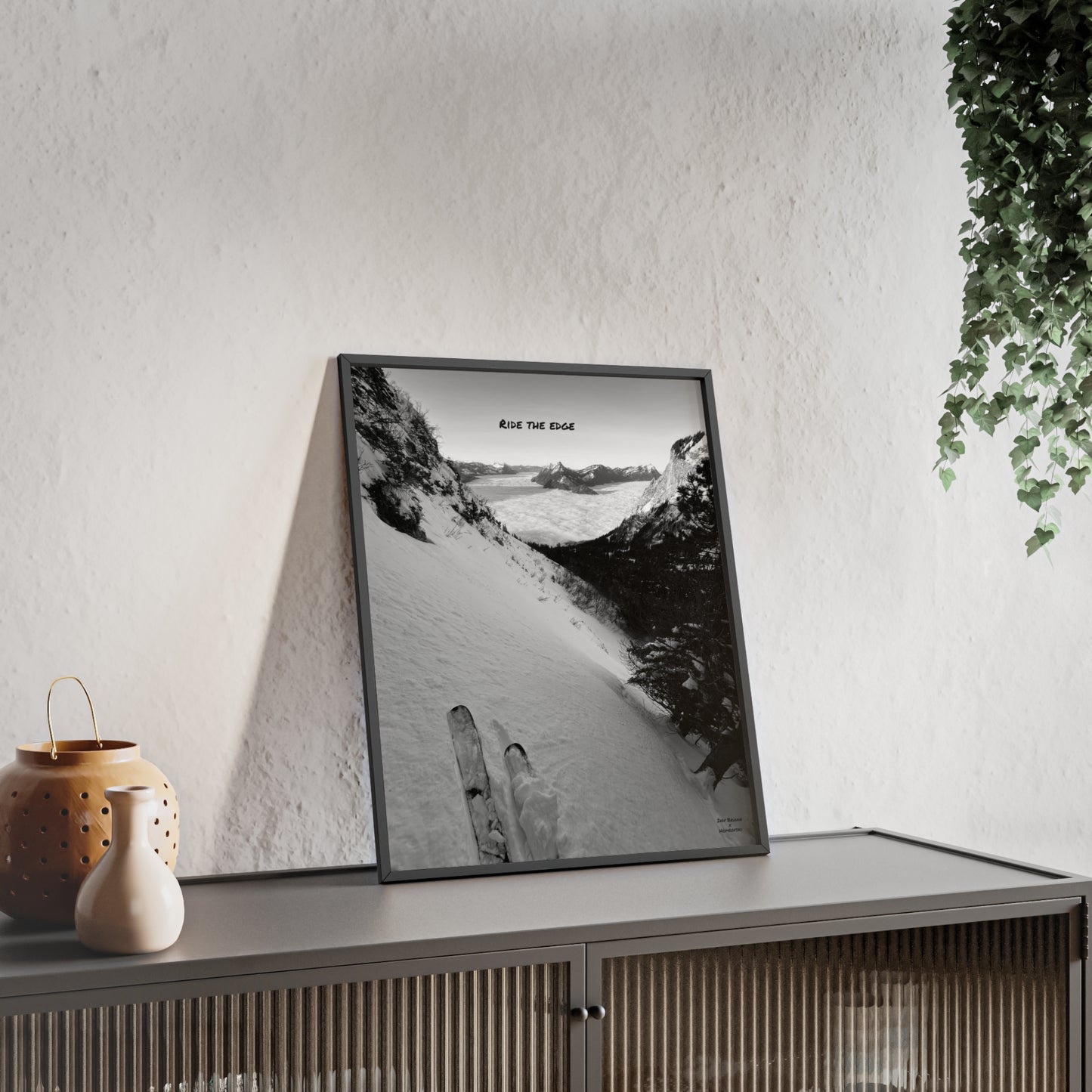 Panorama Indy Bruhin Poster - FRAMED