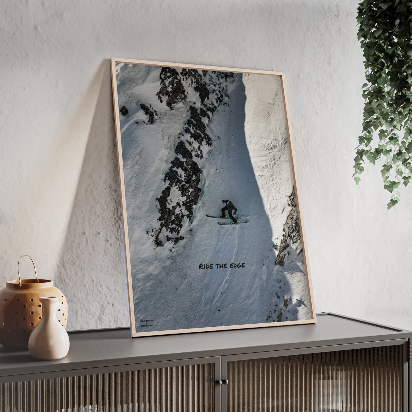 Steep Indy Bruhin Poster - FRAMED