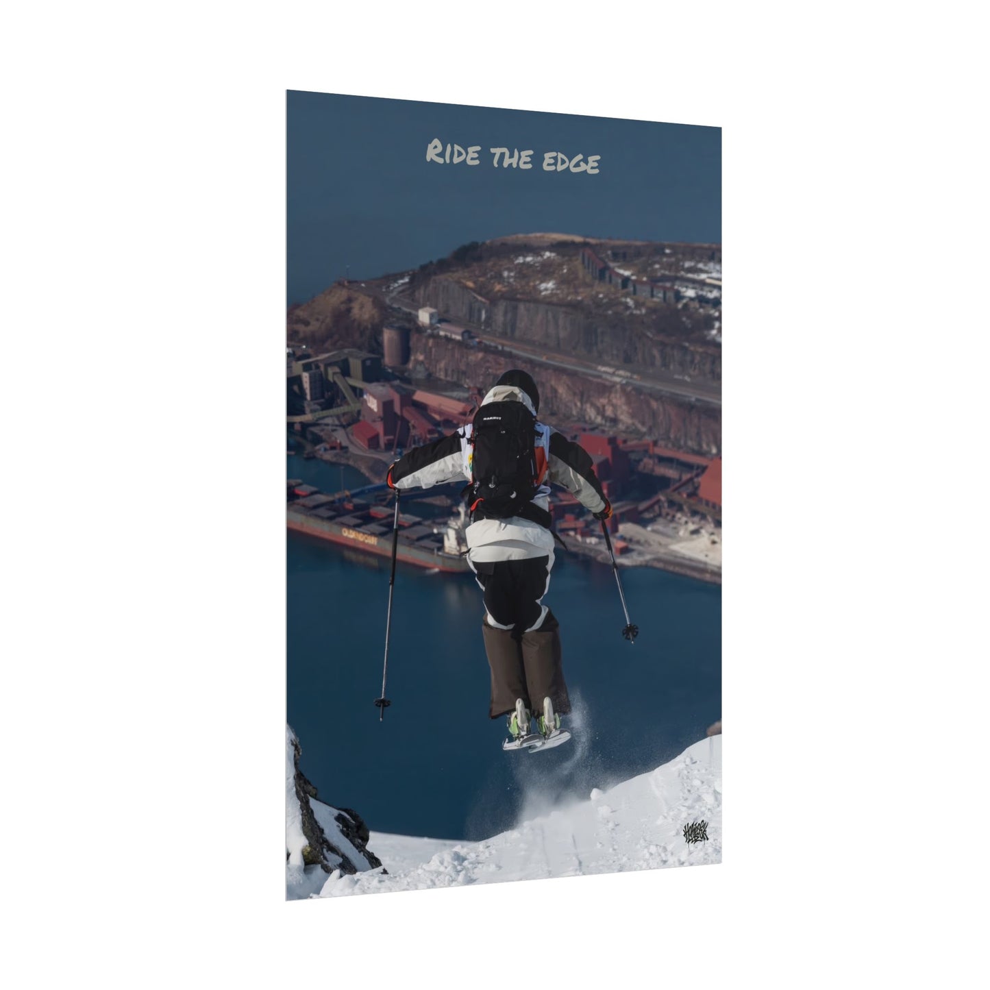 Ride The Edge Mikkellillehaug Poster