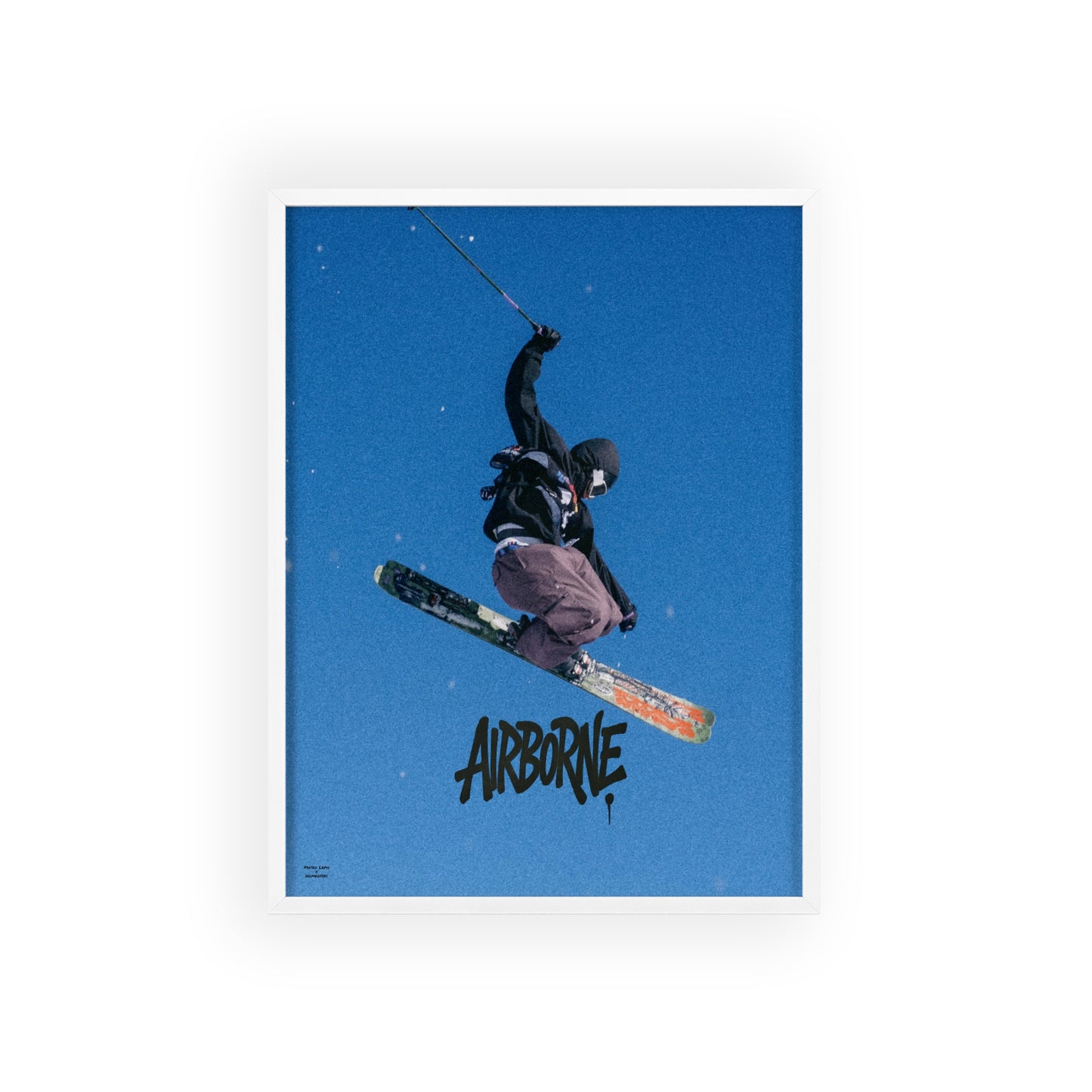 Airborne V2 Mateo Lepic Poster - FRAMED
