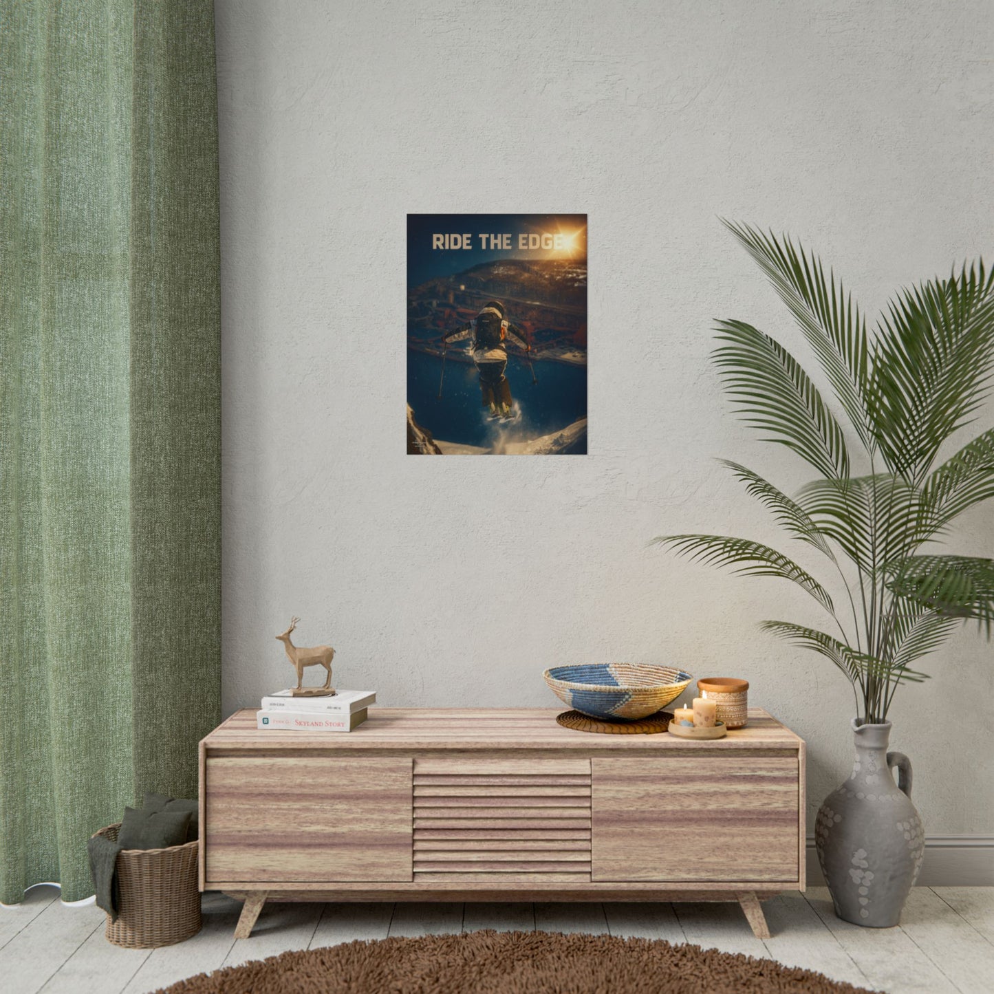 Ride The Edge x Heaven Mikkellillehaug Poster