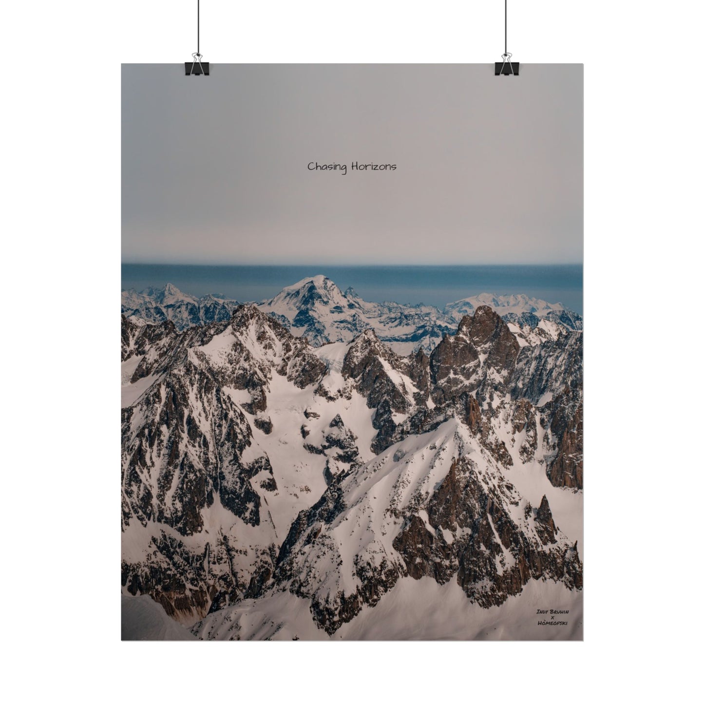 Clouds Indy Bruhin Poster