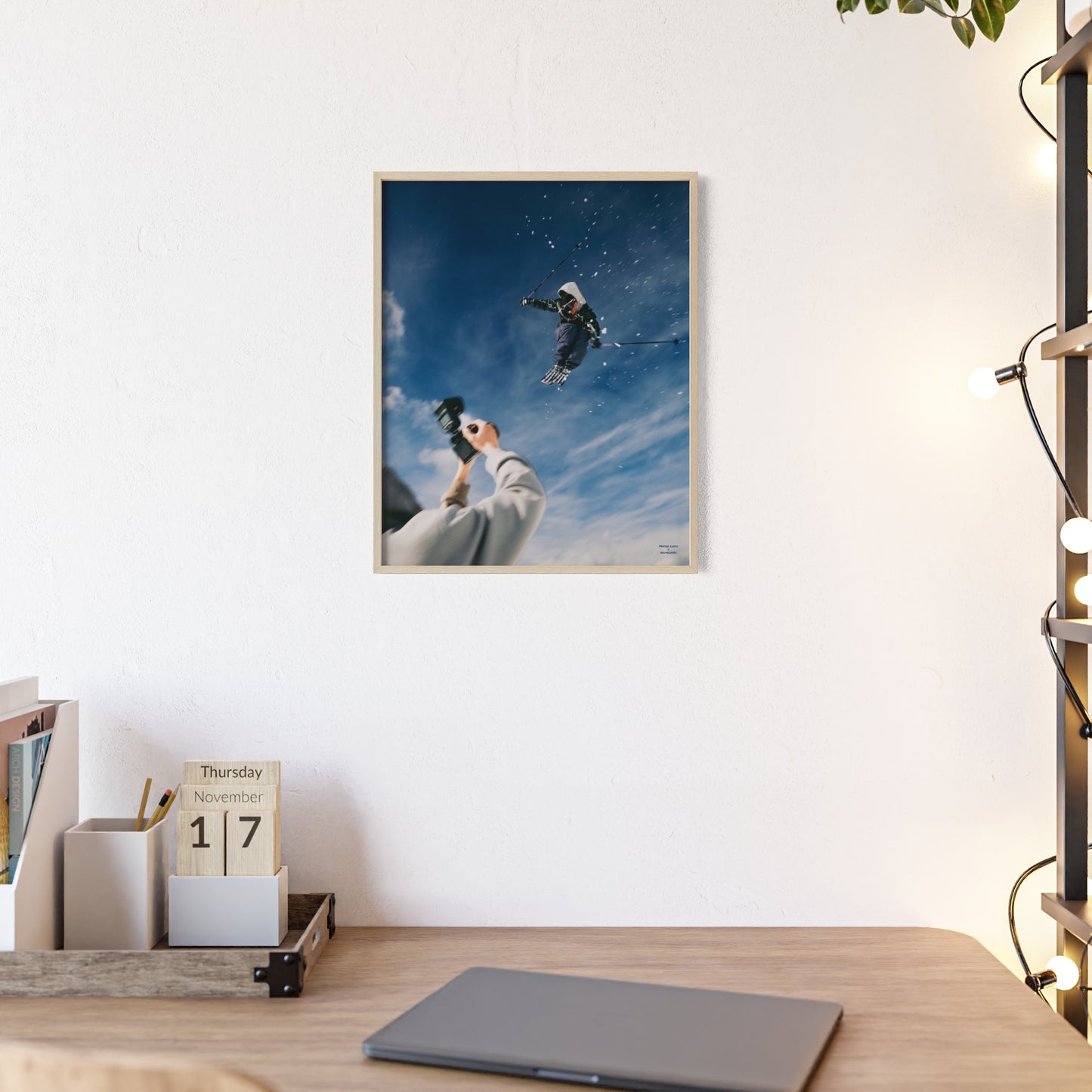 'Camera Crew' Mateo Lepic Poster - FRAMED