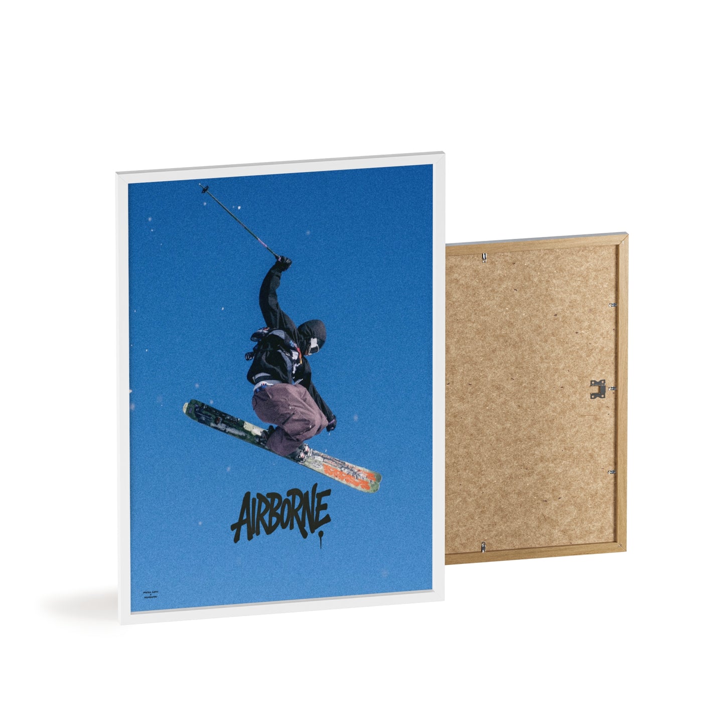 Airborne V2 Mateo Lepic Poster - FRAMED