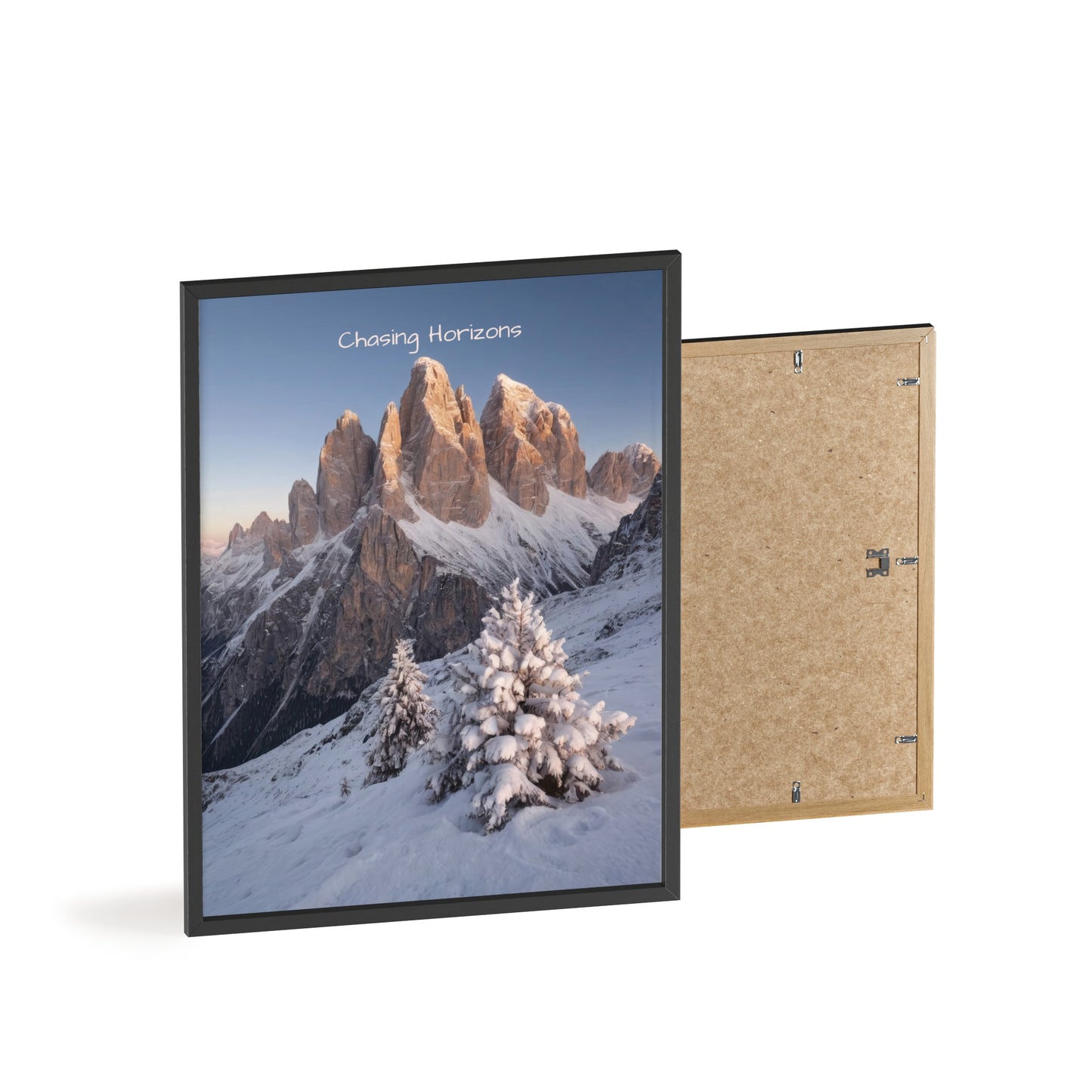 Chasing Horizons x Dolomites Poster - FRAMED
