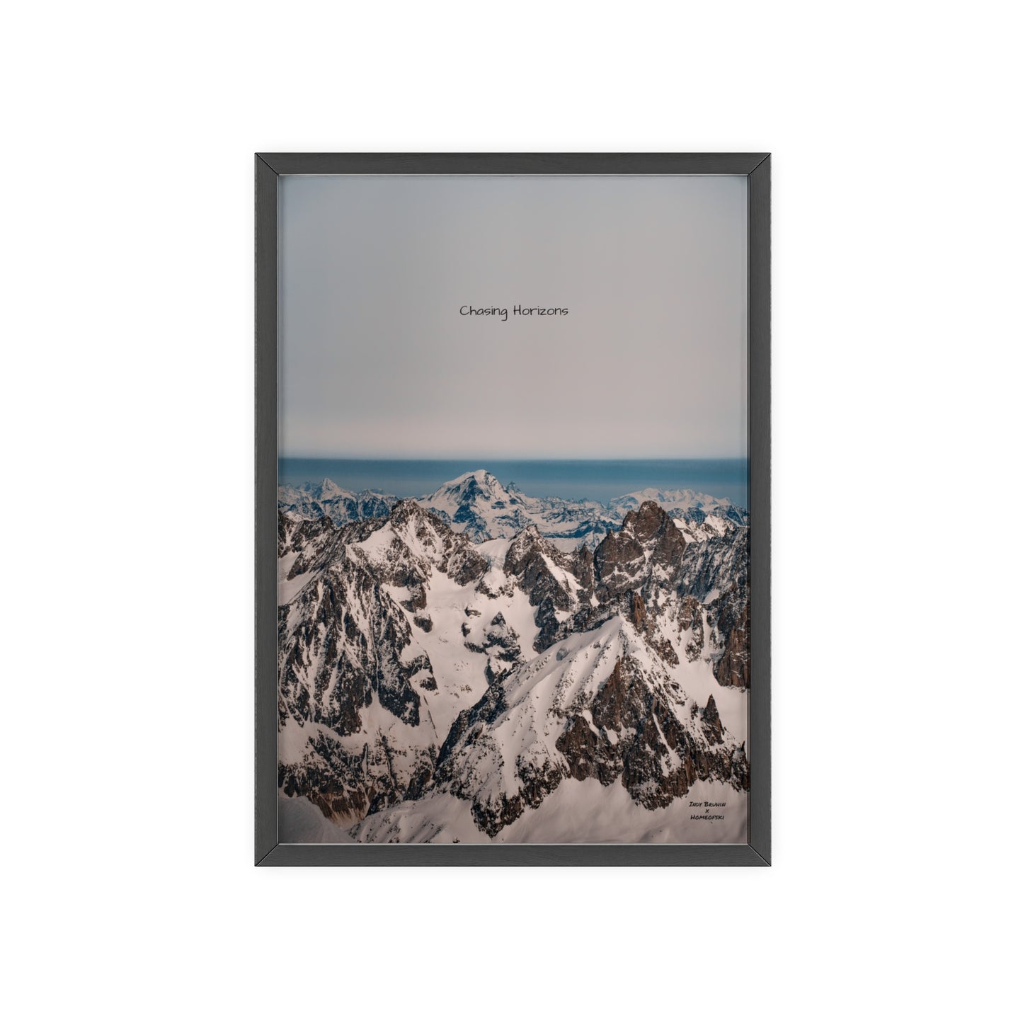 Clouds Indy Bruhin Poster - FRAMED