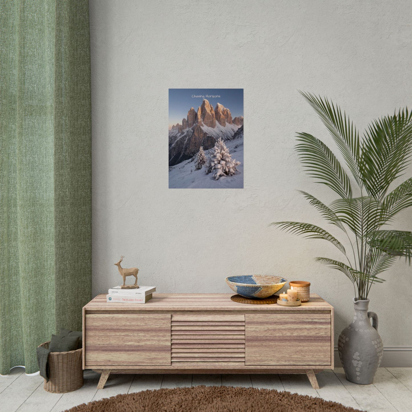 Chasing Horizons x Dolomites Poster