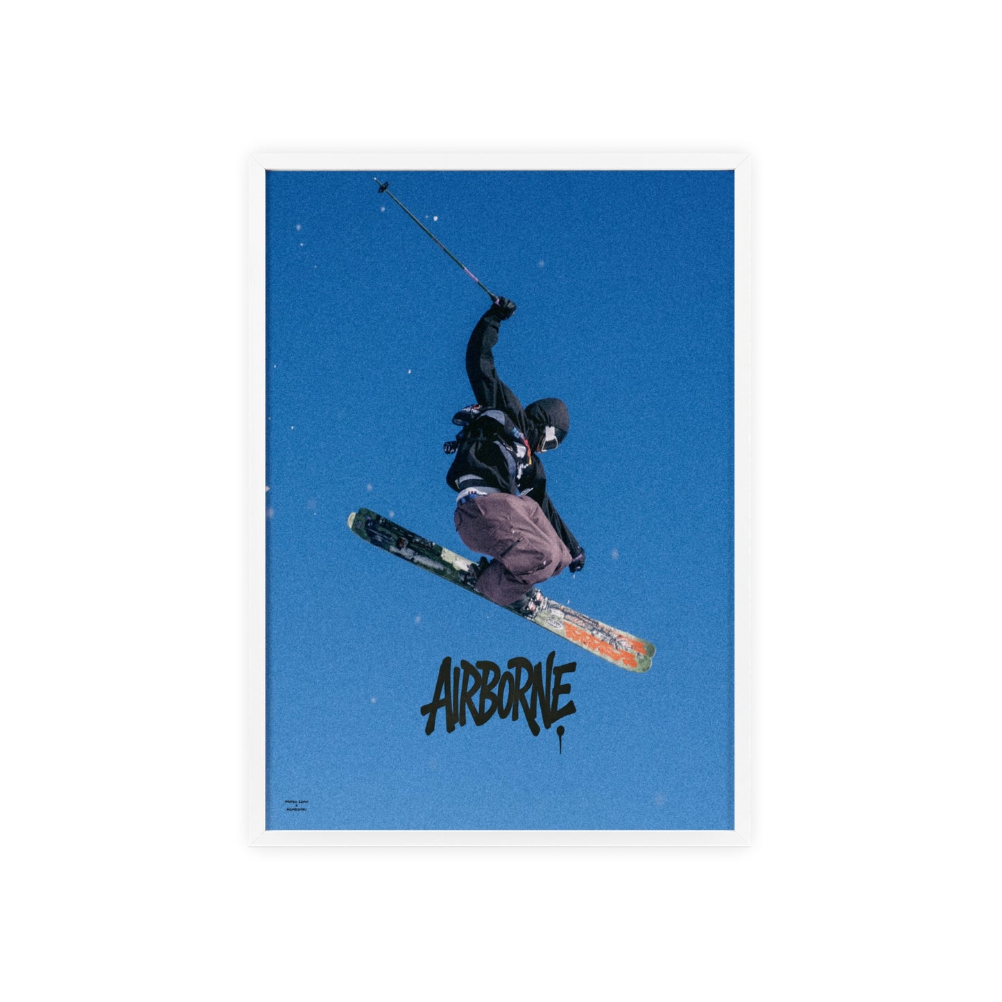 Airborne V2 Mateo Lepic Poster - FRAMED