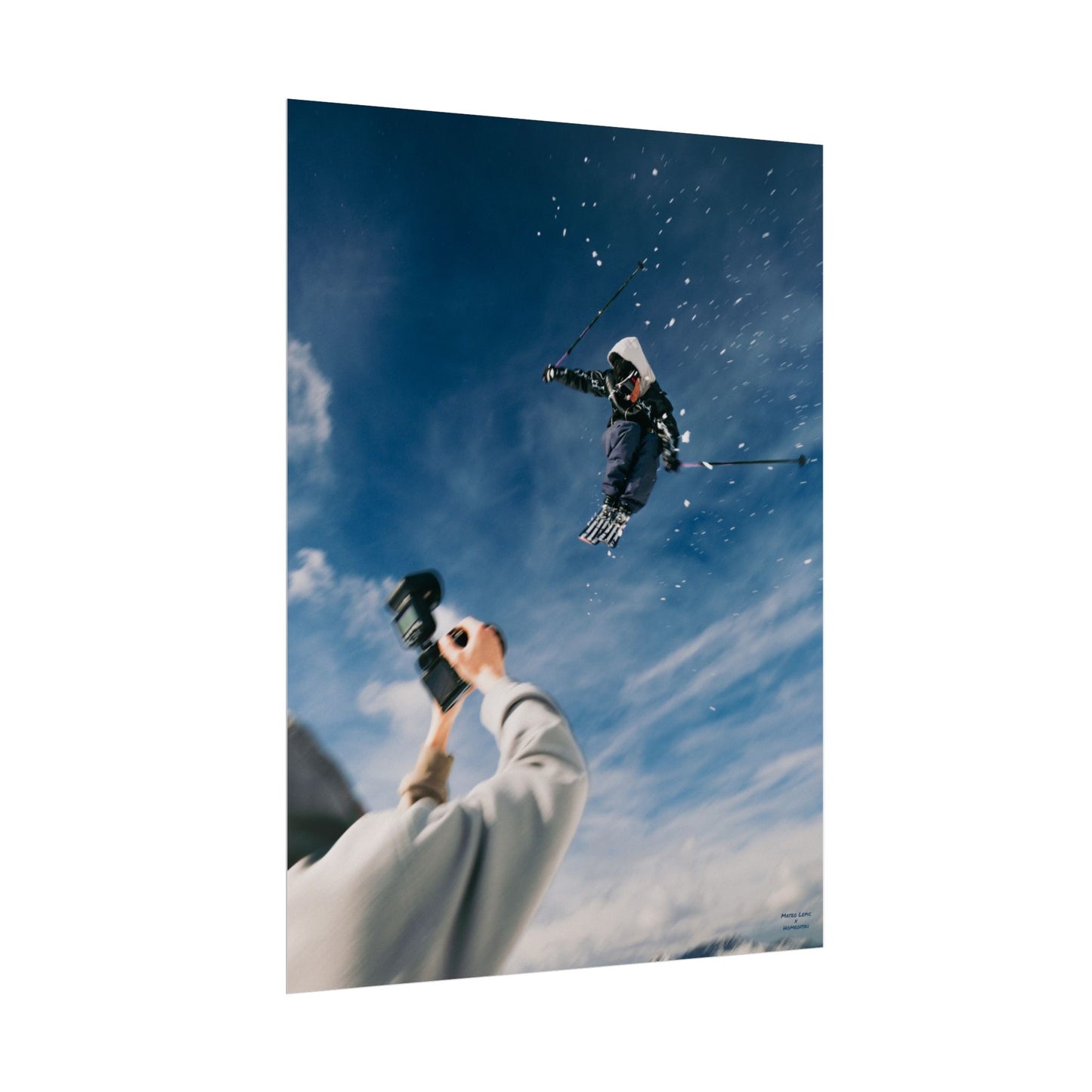 'Camera Crew' Mateo Lepic Poster