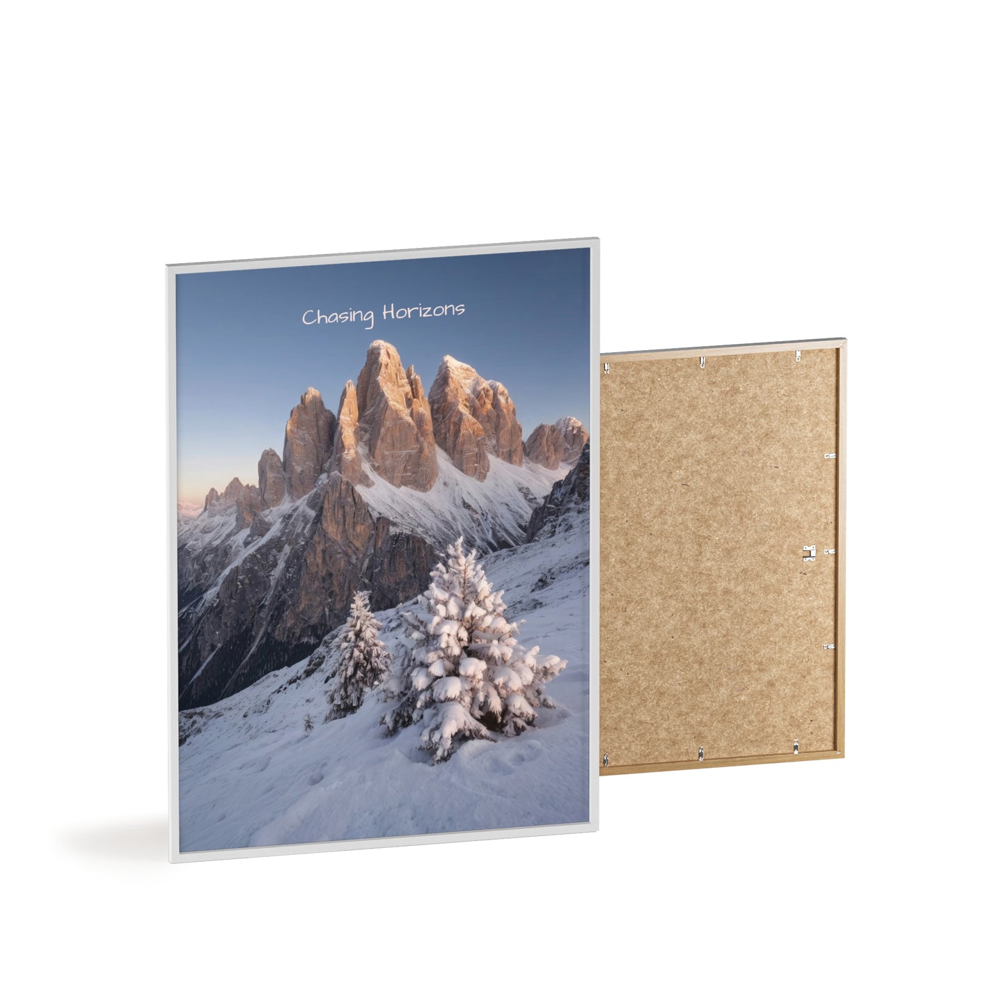 Chasing Horizons x Dolomites Poster - FRAMED