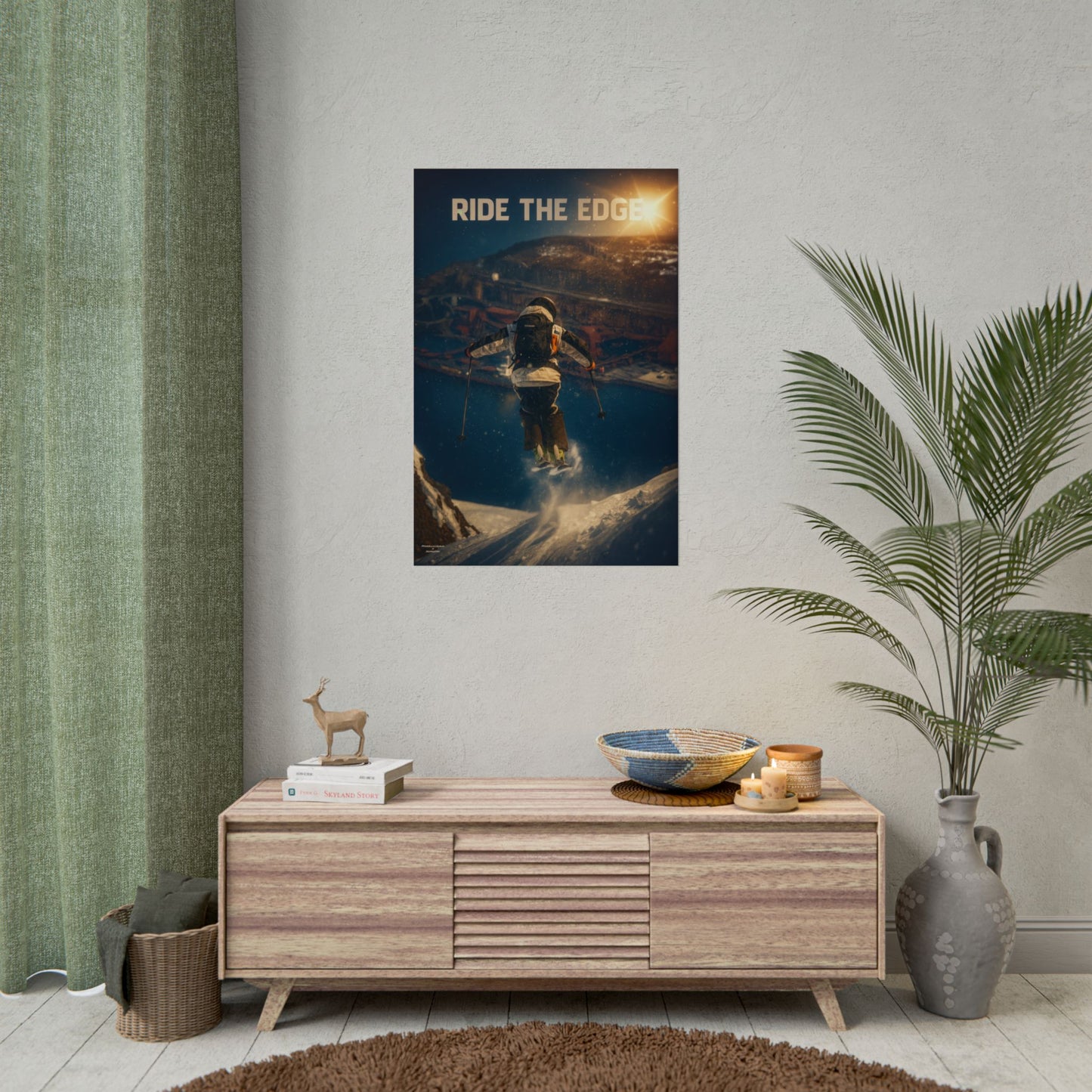 Ride The Edge x Heaven Mikkellillehaug Poster