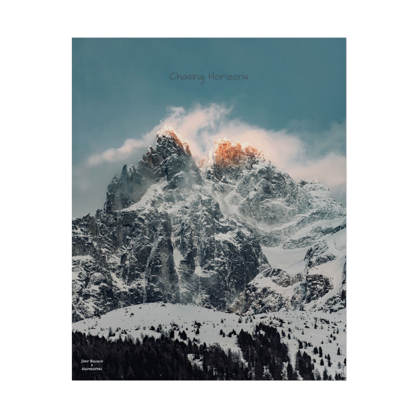 Alps Indy Bruhin Poster