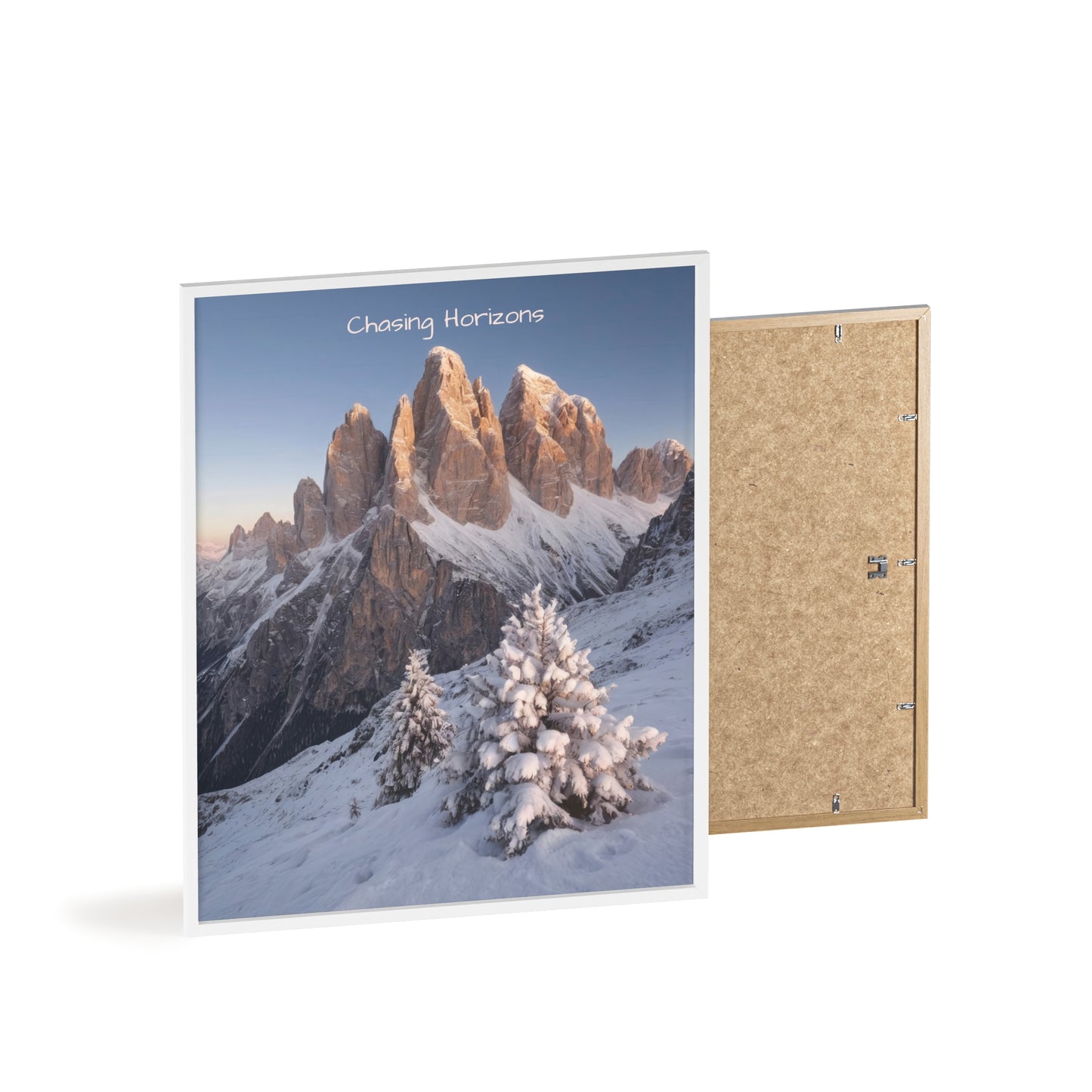 Chasing Horizons x Dolomites Poster - FRAMED