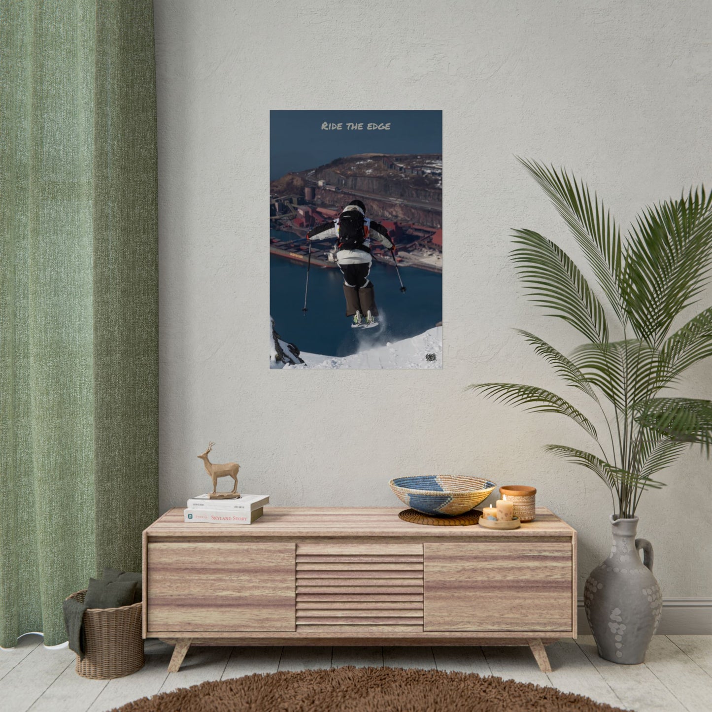 Ride The Edge Mikkellillehaug Poster