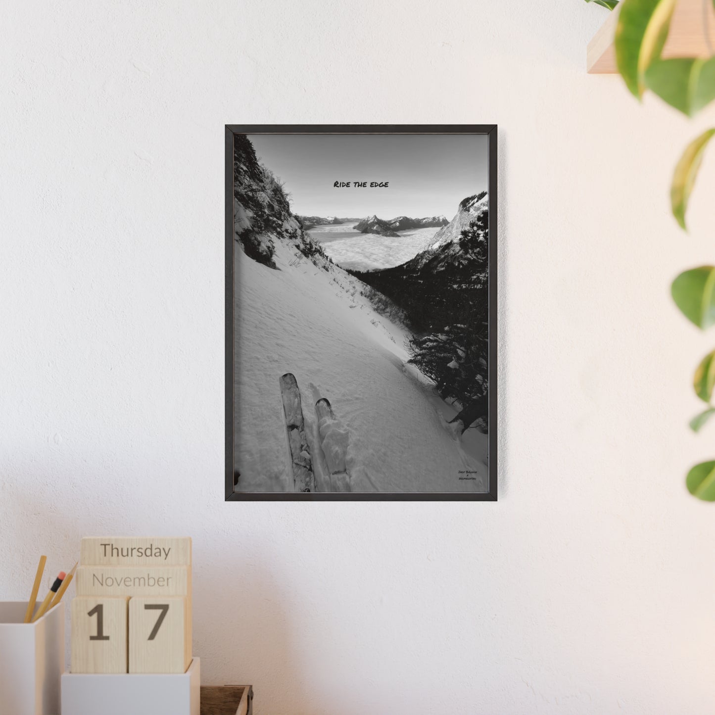 Panorama Indy Bruhin Poster - FRAMED
