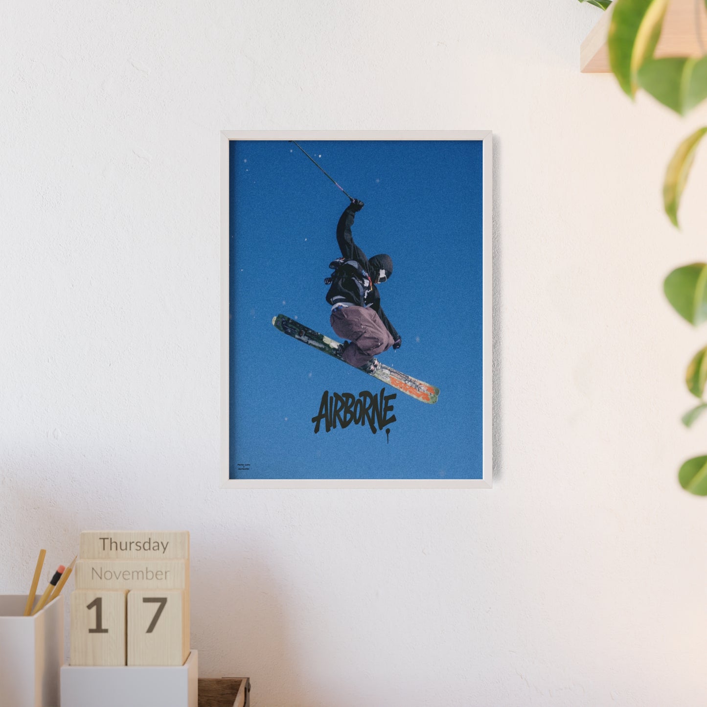 Airborne V2 Mateo Lepic Poster - FRAMED