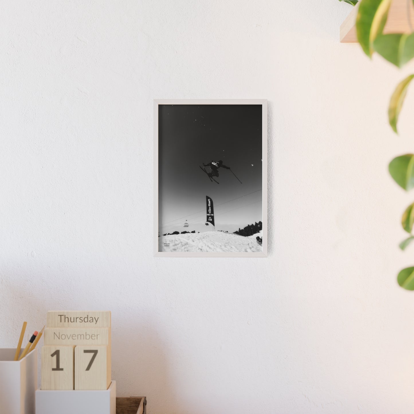 Airborne Mateo Lepic Poster - FRAMED