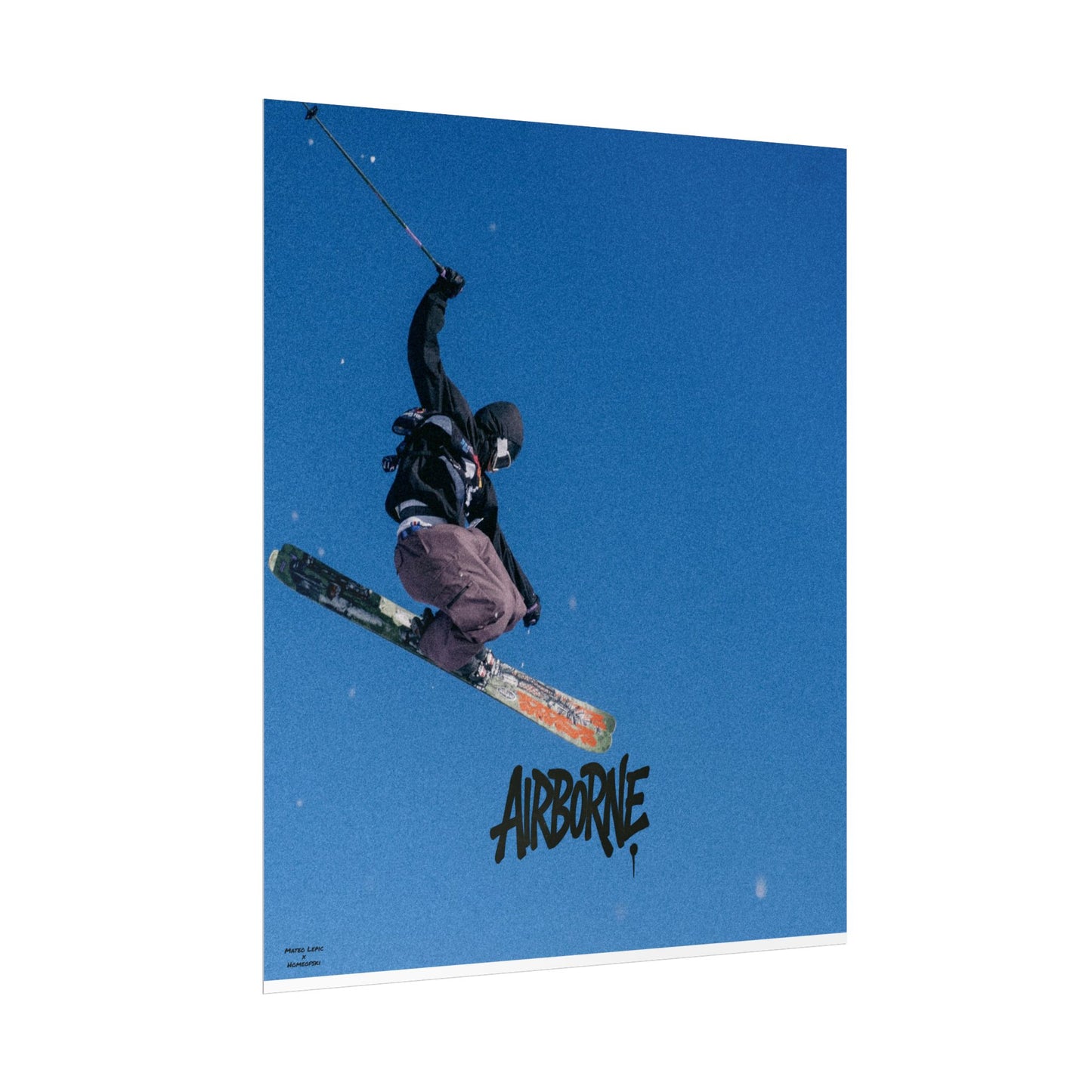 Airborne V2 Mateo Lepic Poster