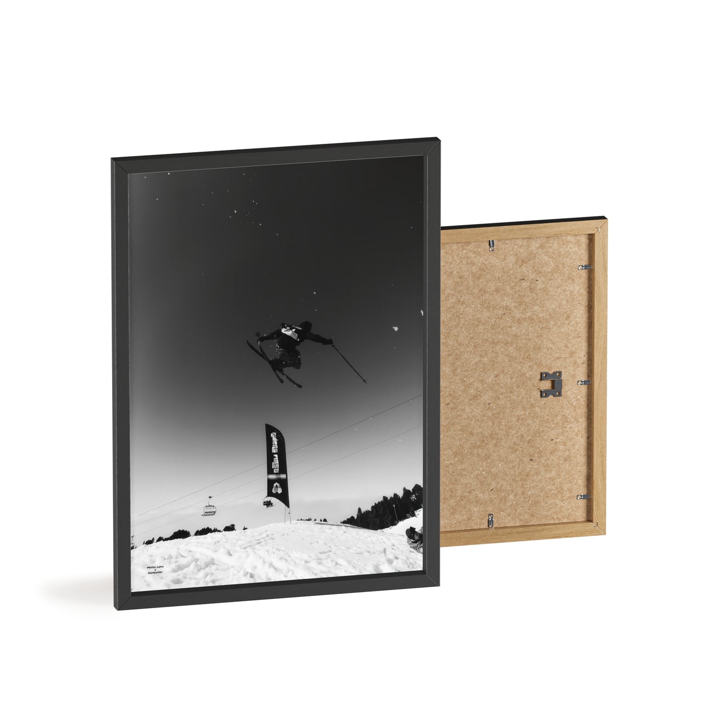 Airborne Mateo Lepic Poster - FRAMED