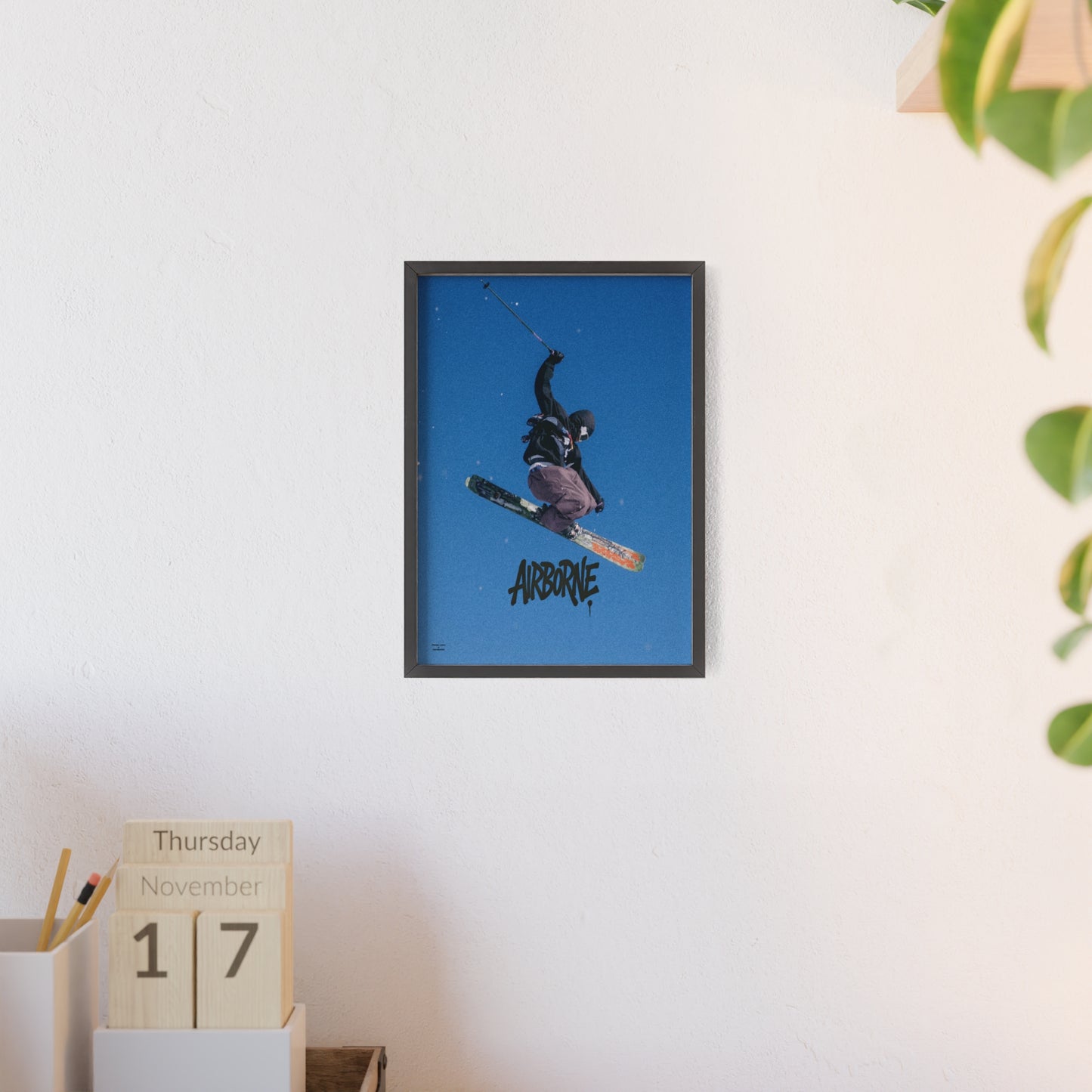 Airborne V2 Mateo Lepic Poster - FRAMED