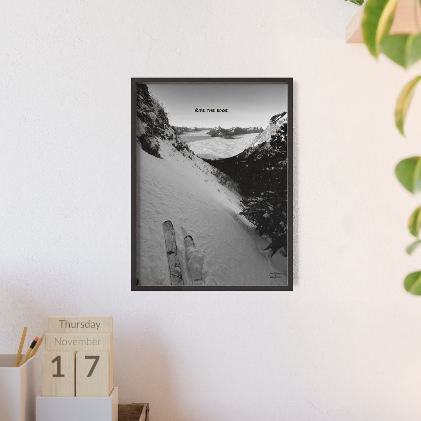 Panorama Indy Bruhin Poster - FRAMED