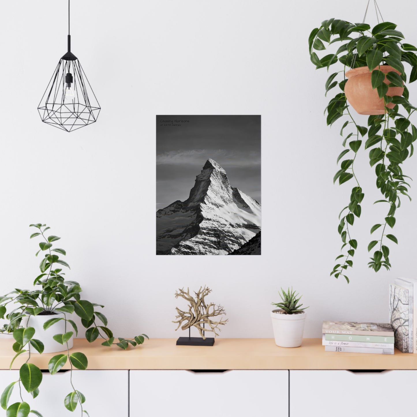 Chasing Horizons x Monochrome Matternhorn Poster