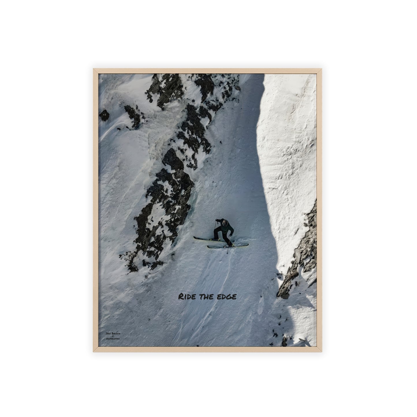 Steep Indy Bruhin Poster - FRAMED