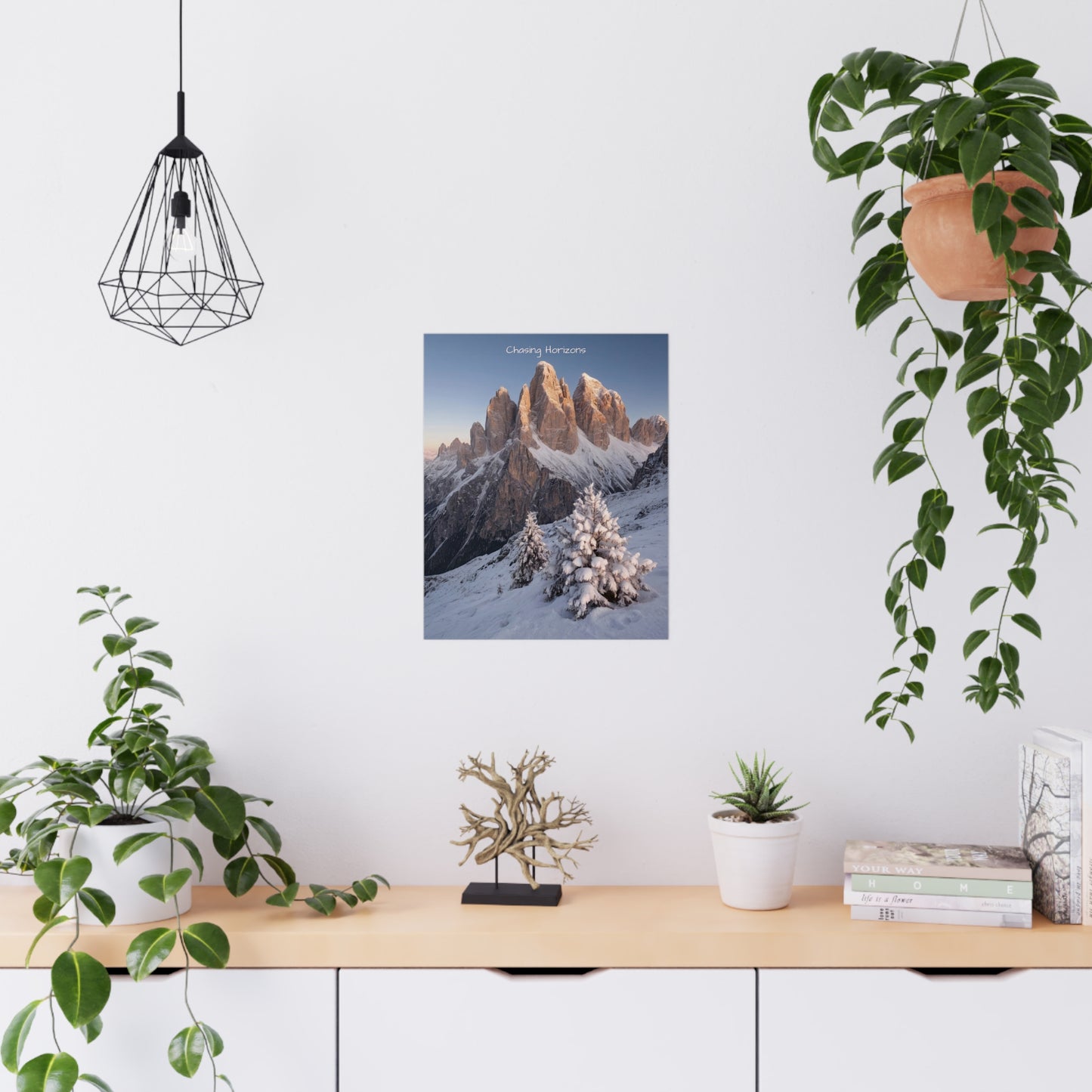Chasing Horizons x Dolomites Poster
