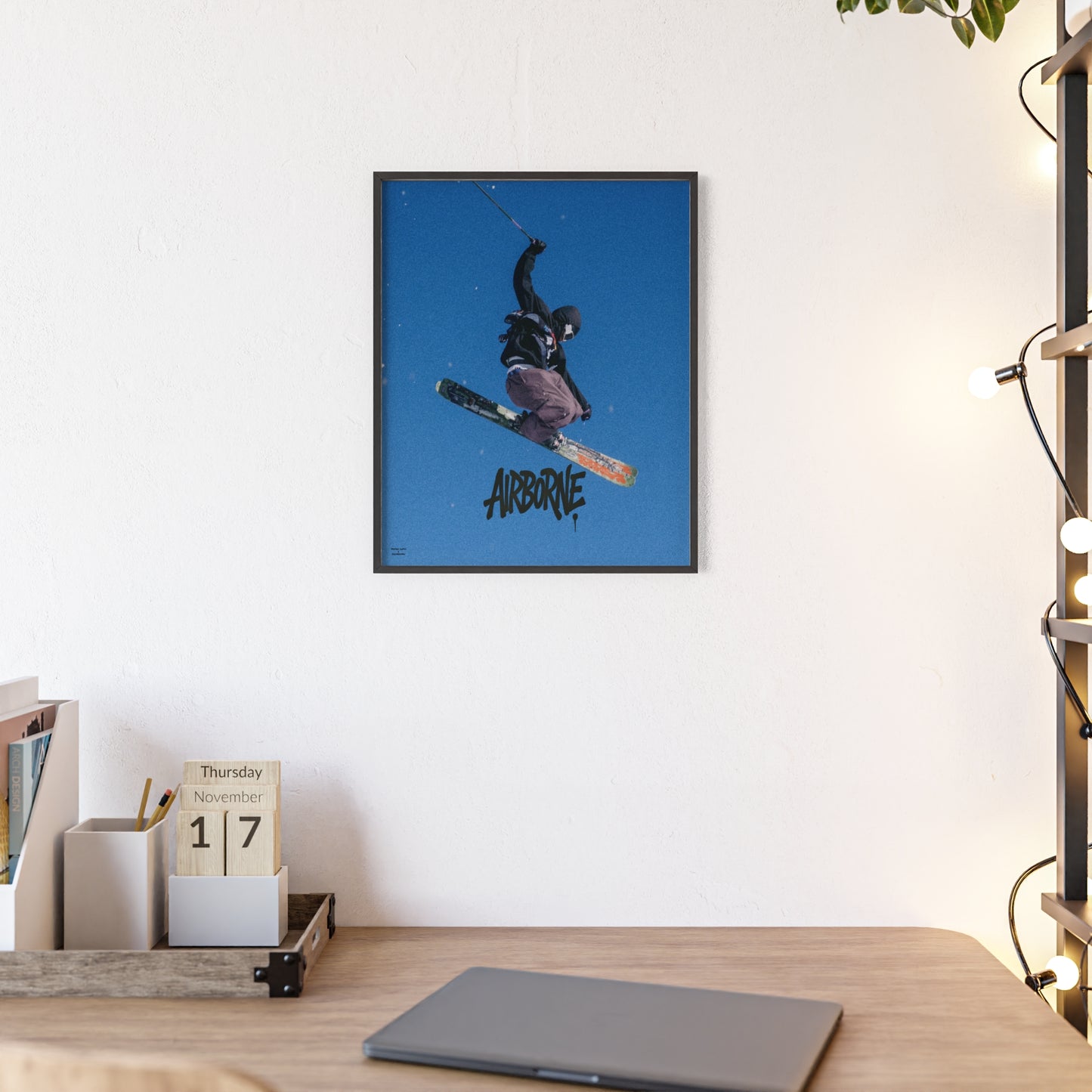 Airborne V2 Mateo Lepic Poster - FRAMED