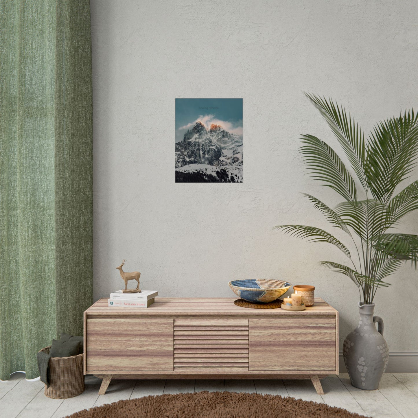 Alps Indy Bruhin Poster
