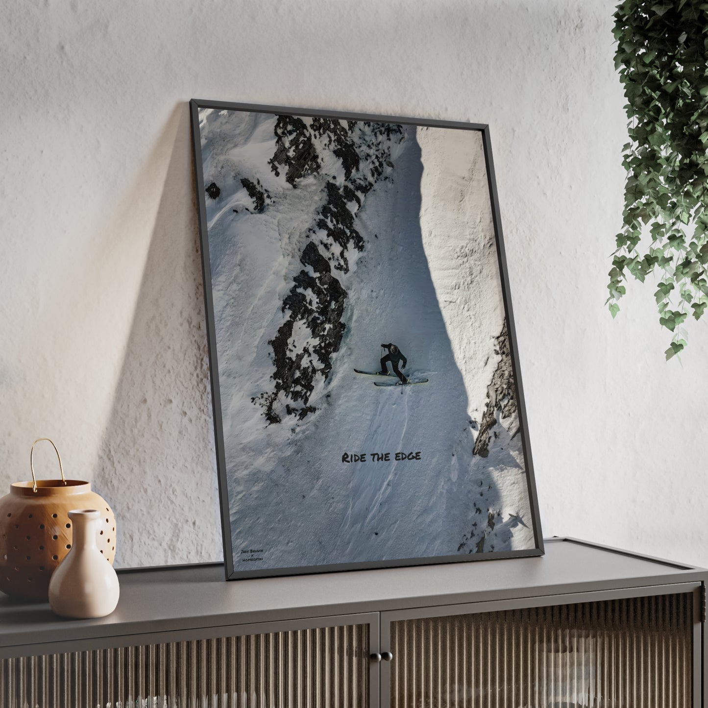 Steep Indy Bruhin Poster - FRAMED