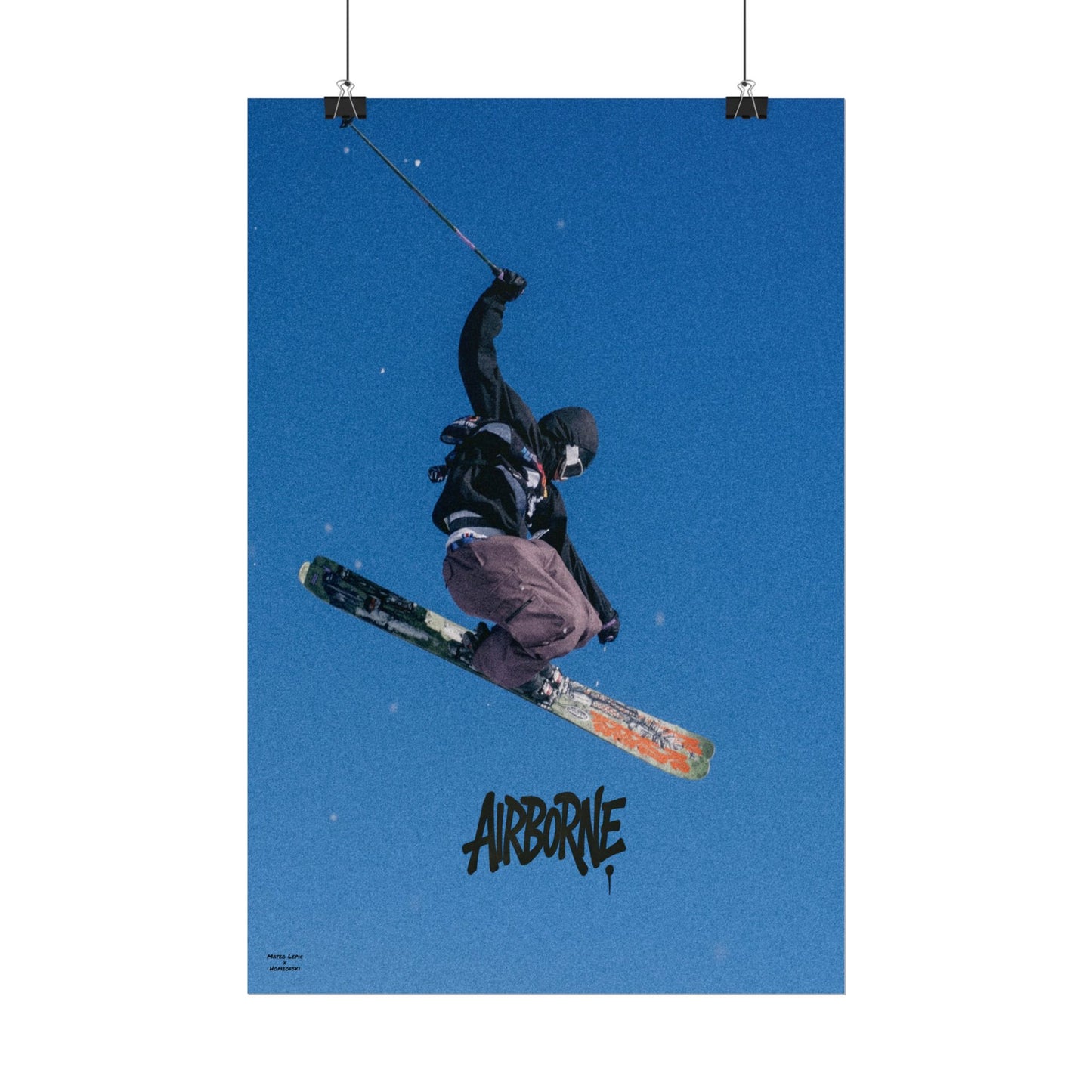 Airborne V2 Mateo Lepic Poster