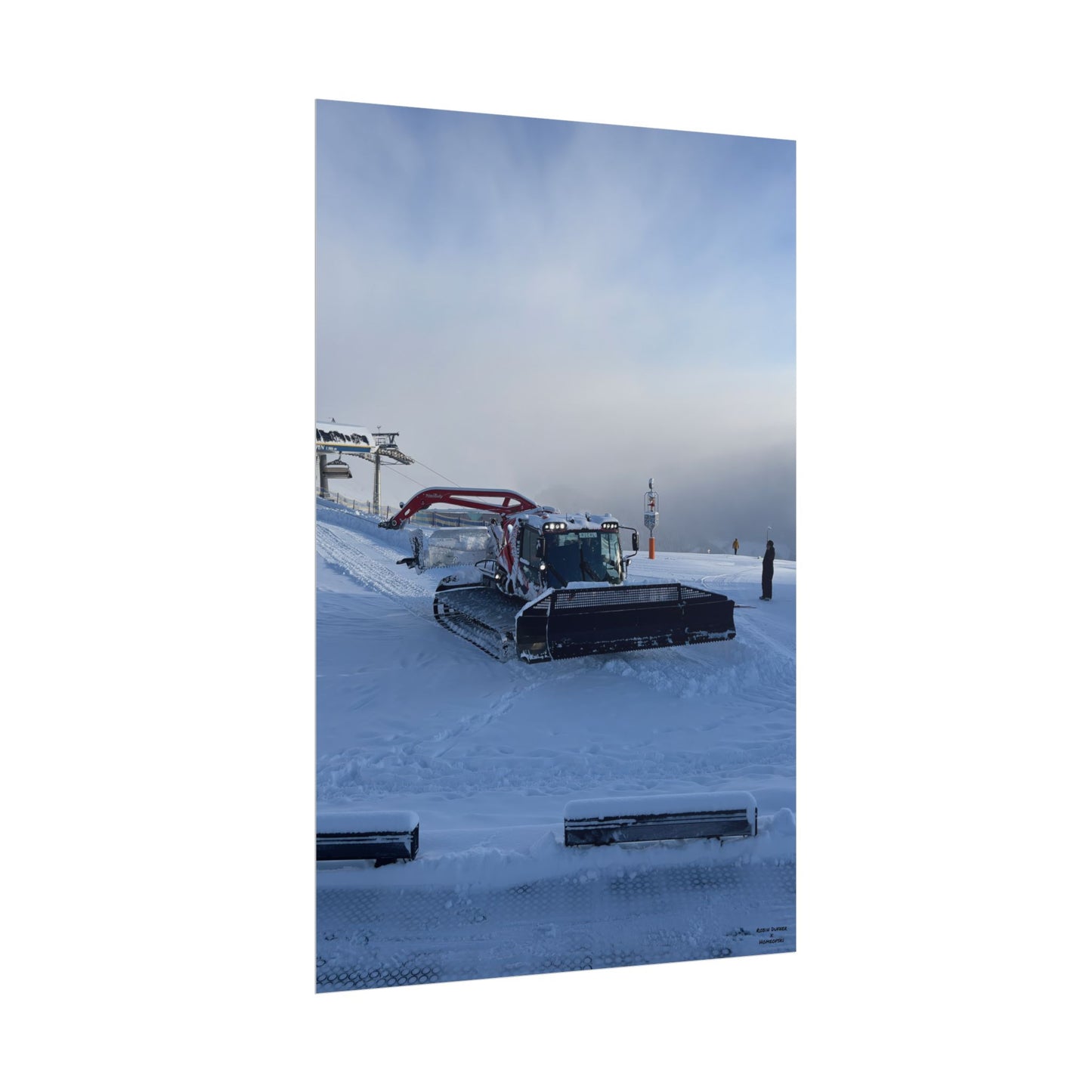 Pistenbully Robin Dufner Poster