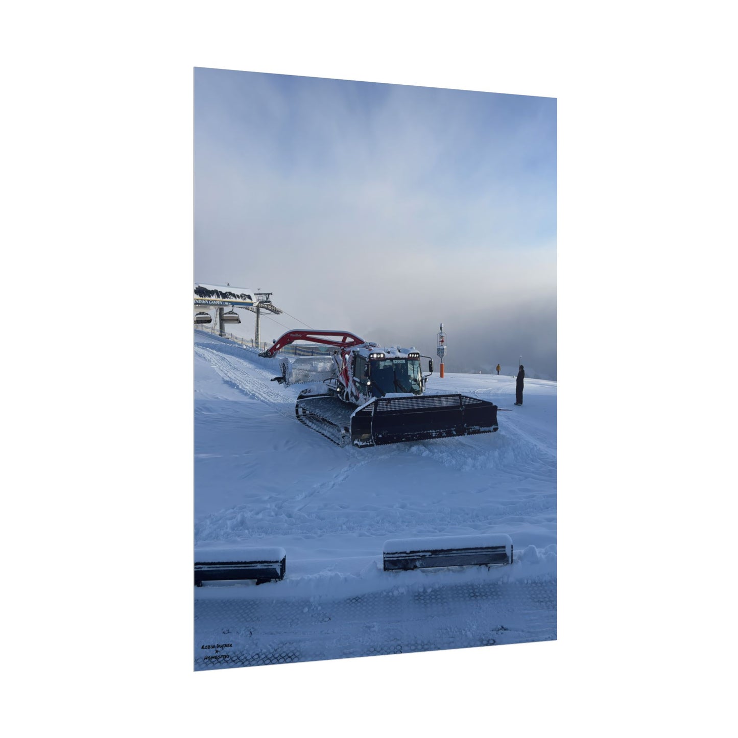 Pistenbully Robin Dufner Poster